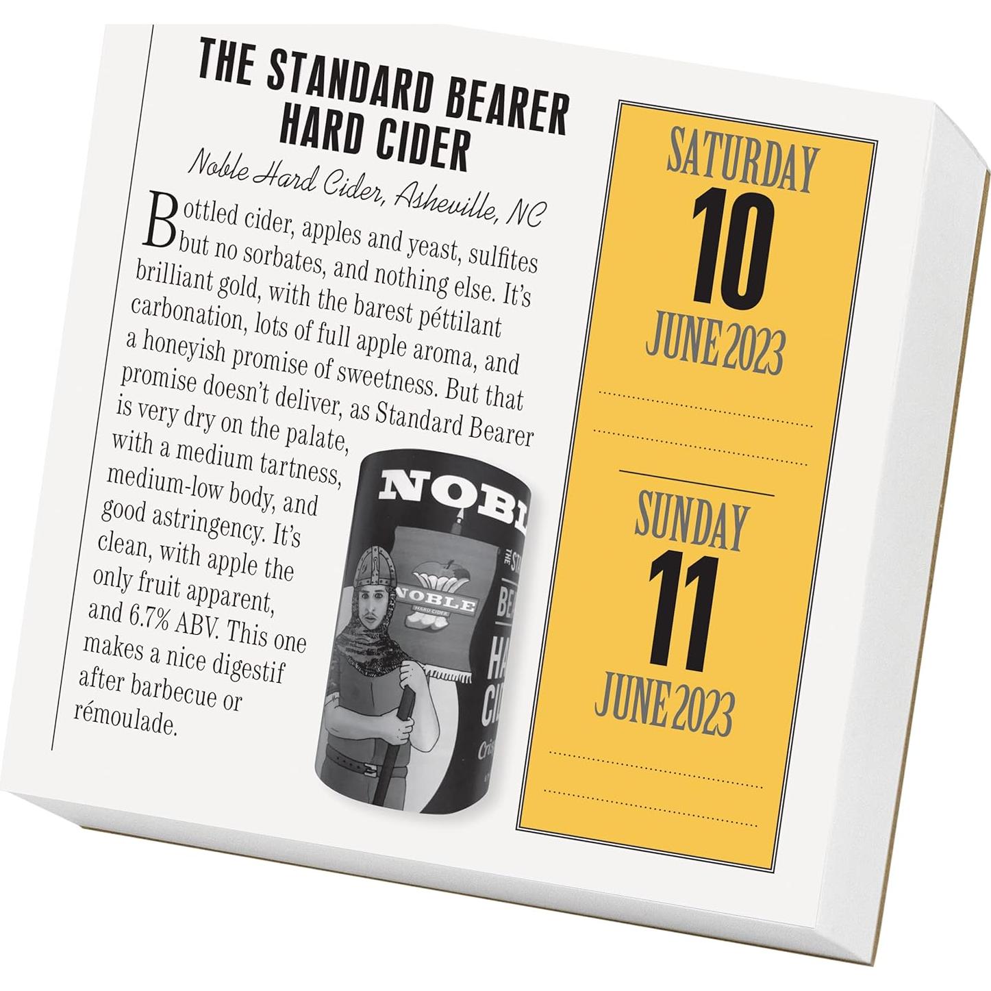 A Year of Good Beer Page-A-Day Calendar 2023: Craft Beers, Beer Quizzes, Trivia & More
