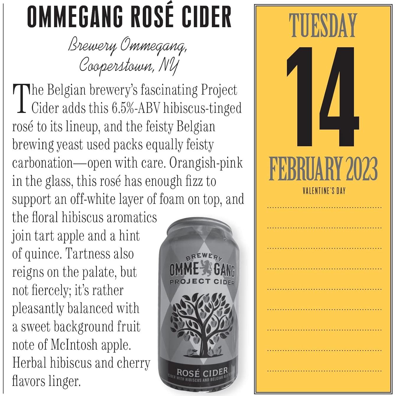 A Year of Good Beer Page-A-Day Calendar 2023: Craft Beers, Beer Quizzes, Trivia & More