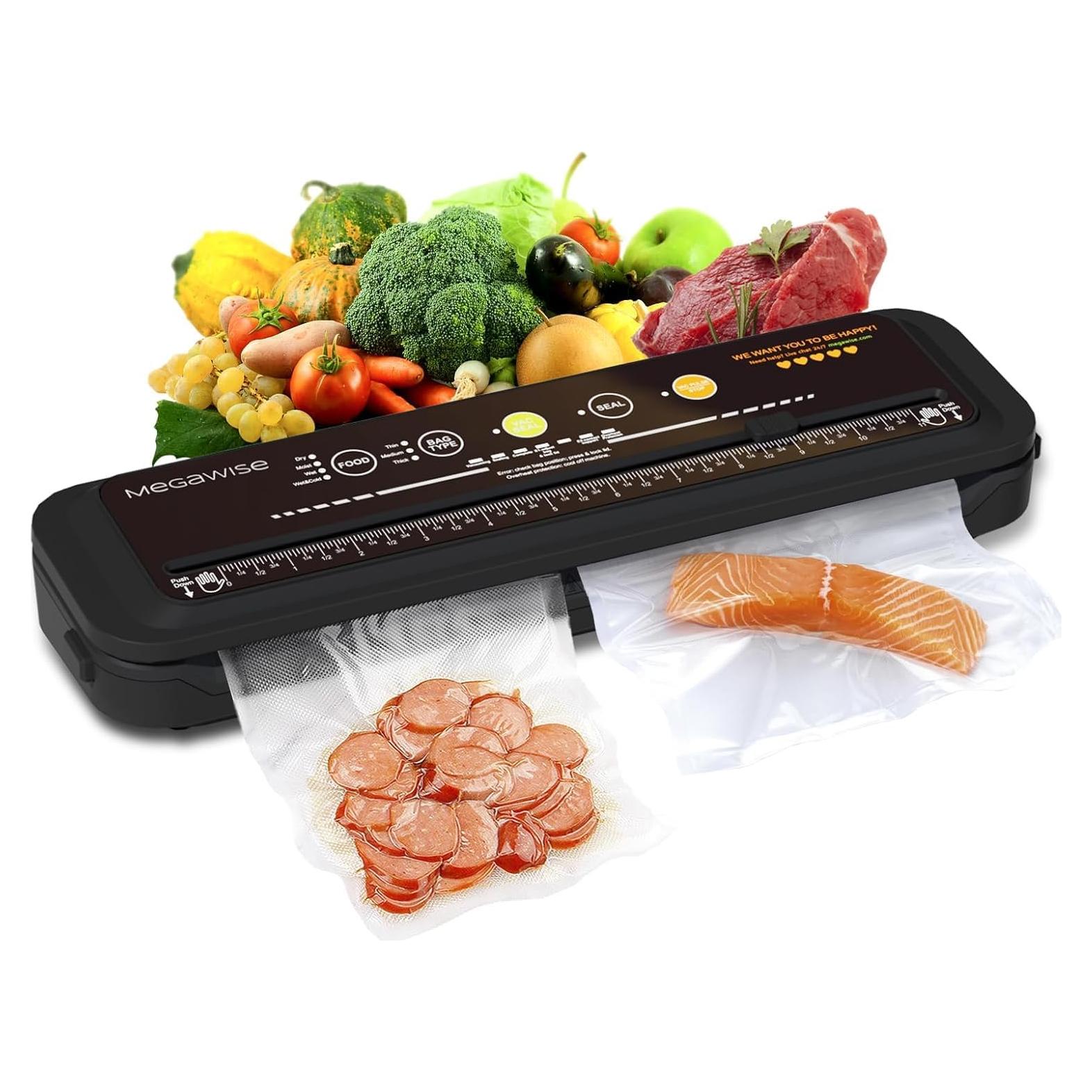 Sellador al Vacío MEGAWISE VS6621 Automático con Cortador