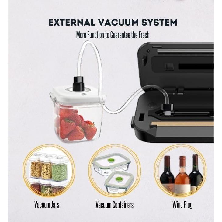 Sellador al Vacío MEGAWISE VS6621 Automático con Cortador