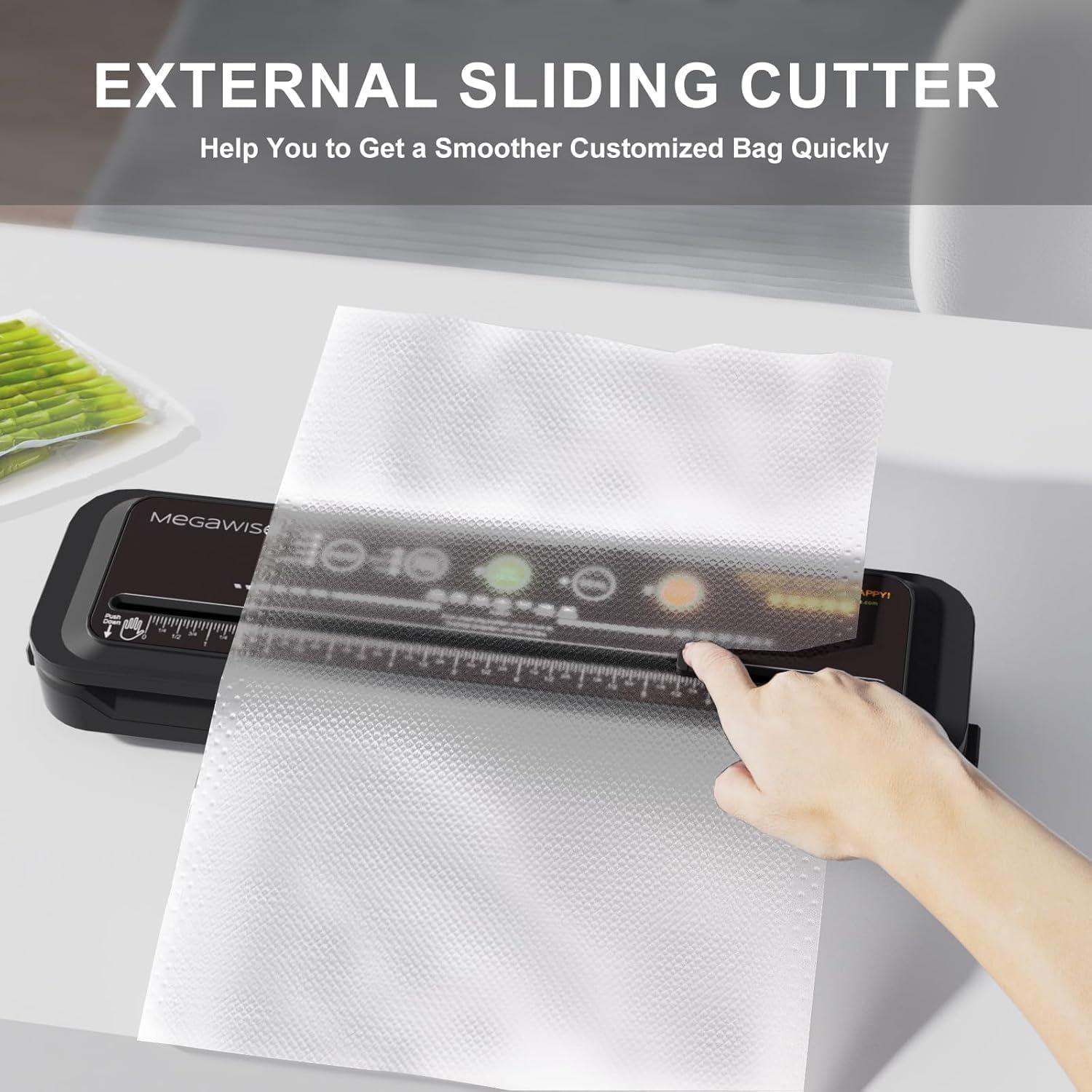 Sellador al Vacío MEGAWISE VS6621 Automático con Cortador