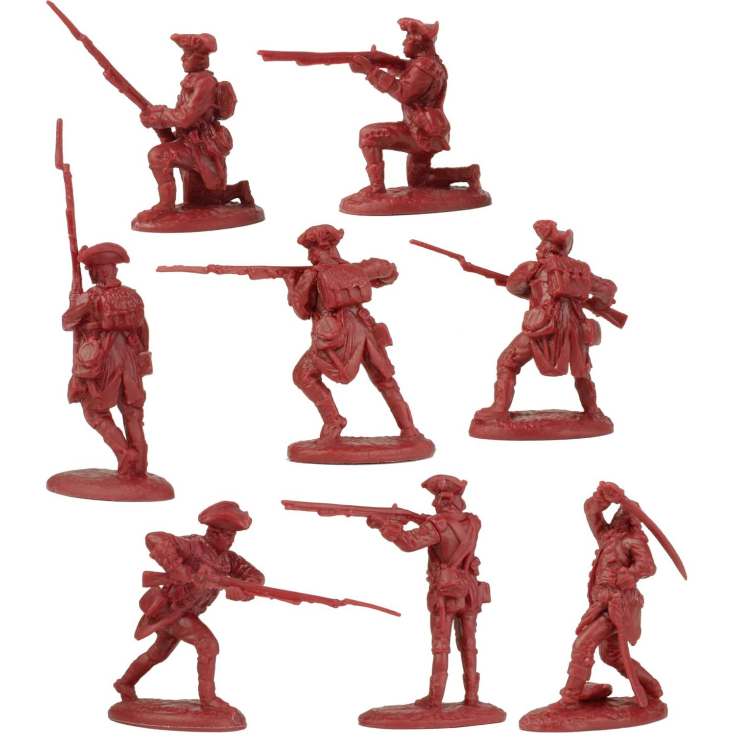 Figuras de Soldados Rojos LOD 1:32 Ejército Británico