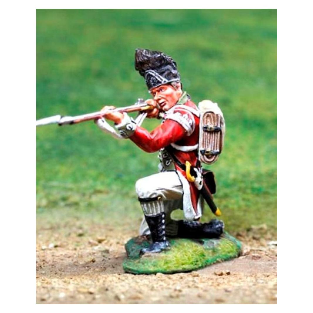 Miniatura de Metal Granadero Británico 54mm Vitrina del Coleccionista