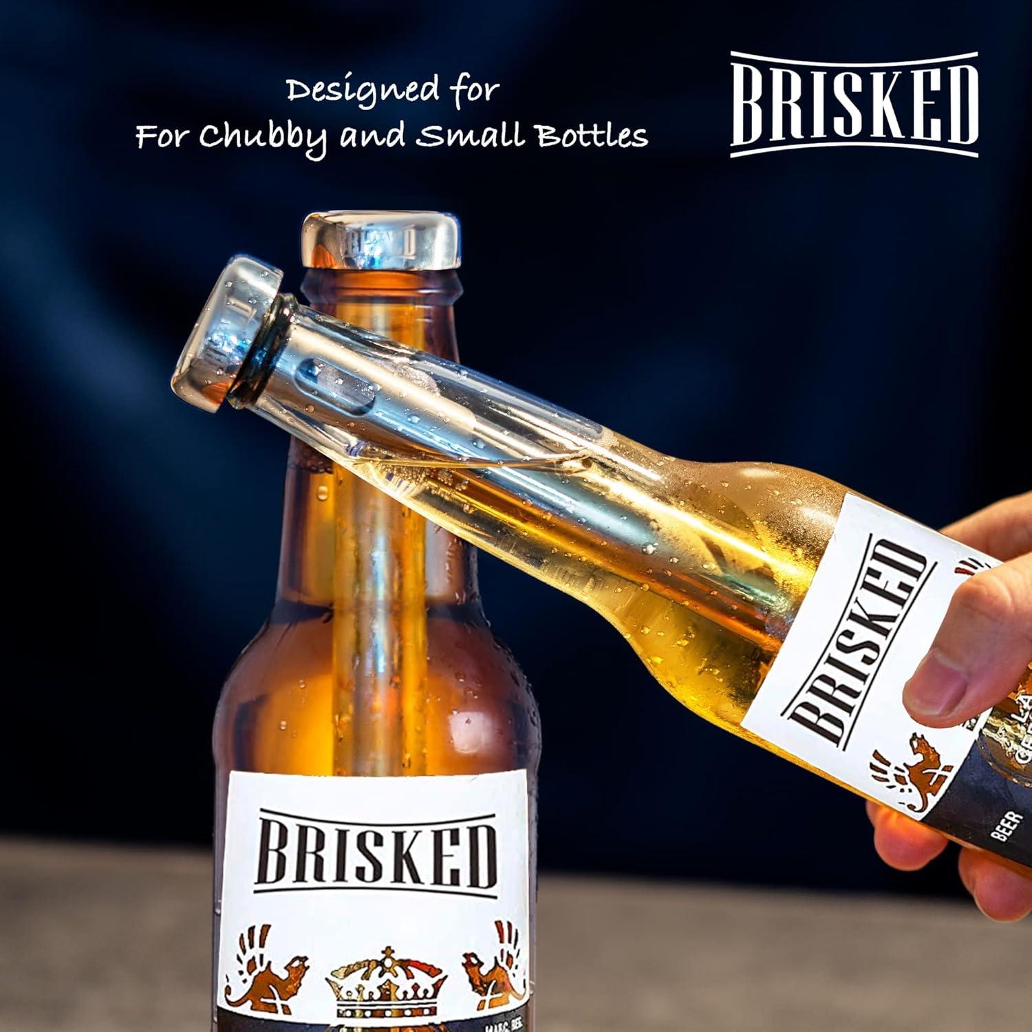 Palos Enfriadores de Cerveza Brisked | Acero Inoxidable | 2 Piezas