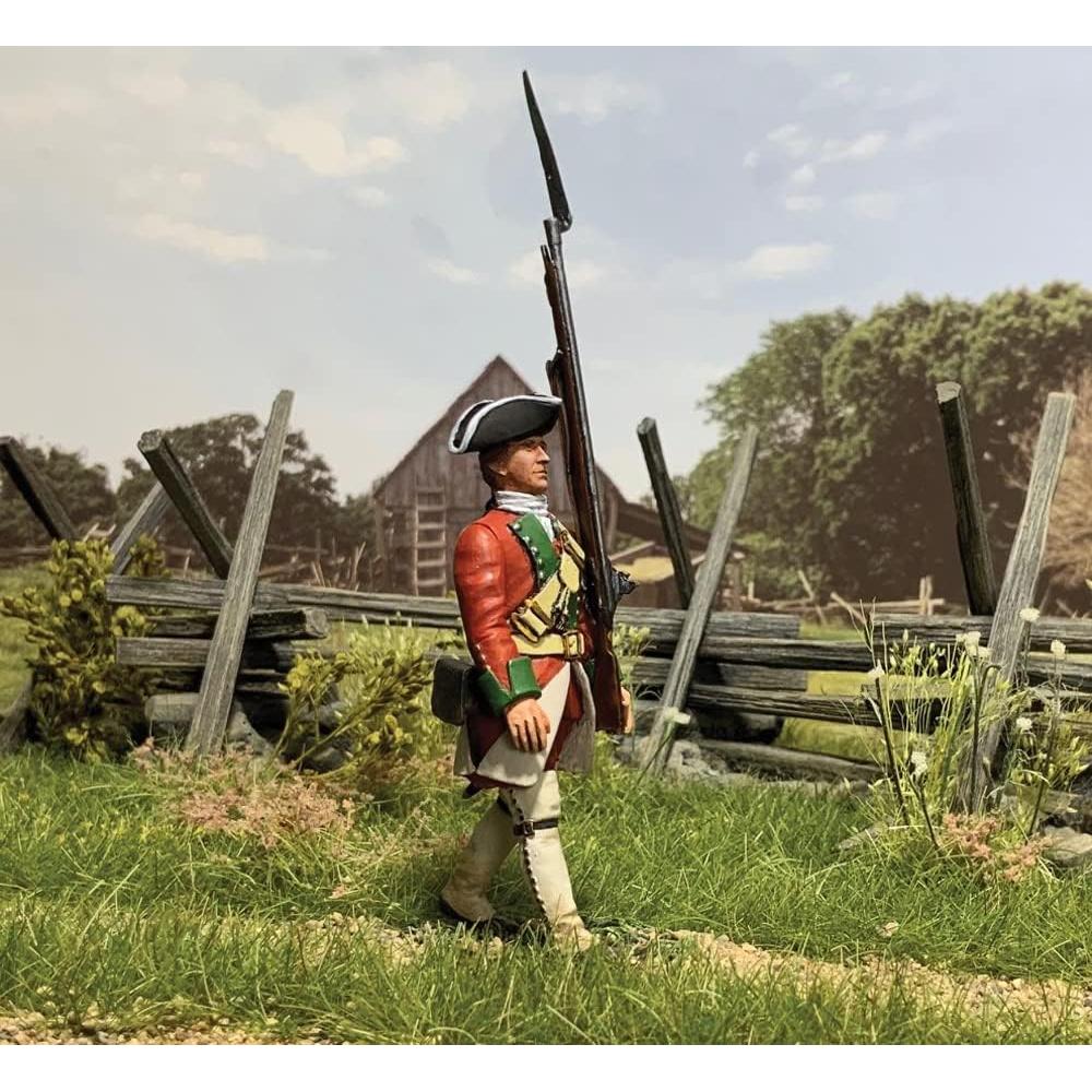 Figuras de Metal W. Britain Marines Británicos 1742 1:30