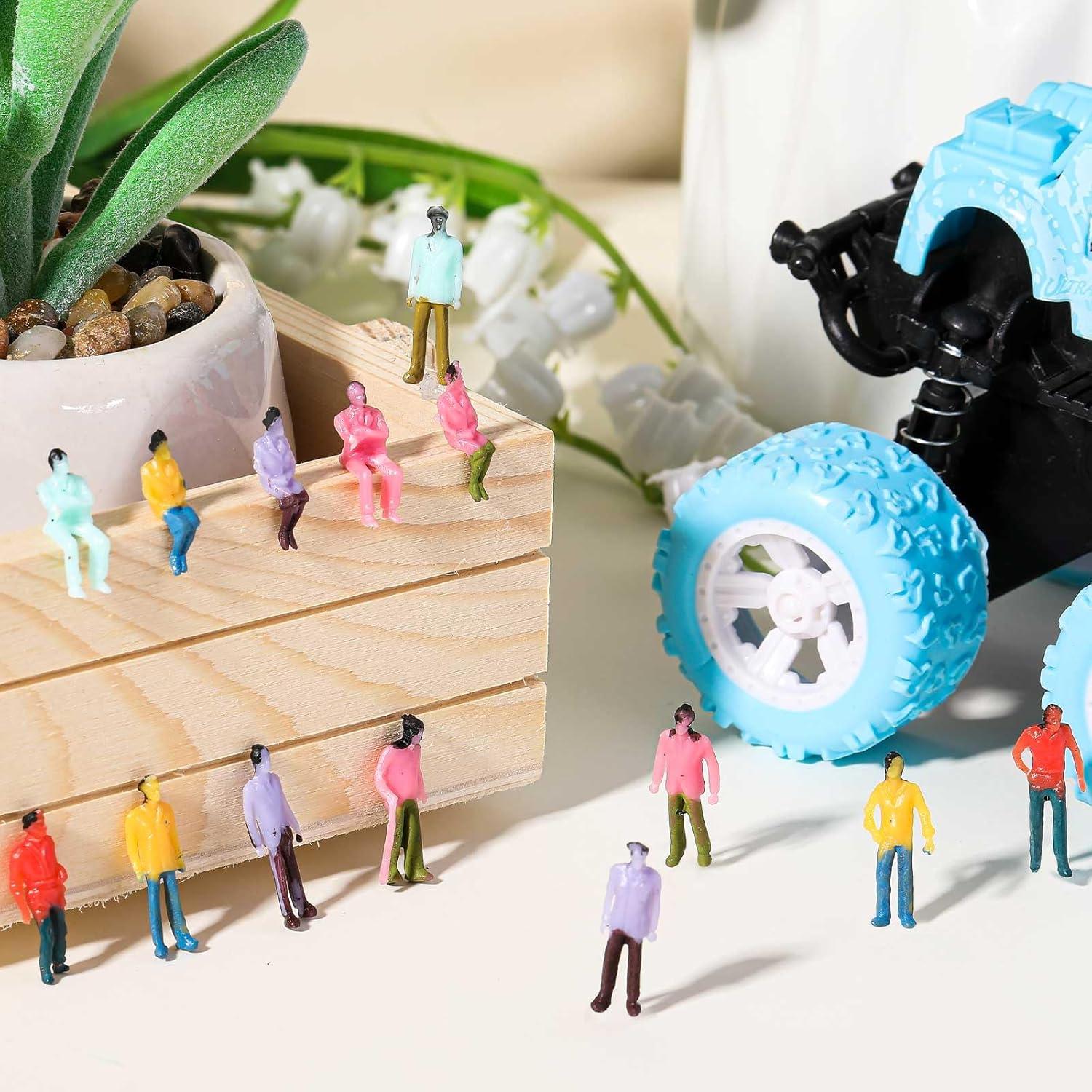 Figuras Miniatura de Personas Namalu 100 Pcs 1:150