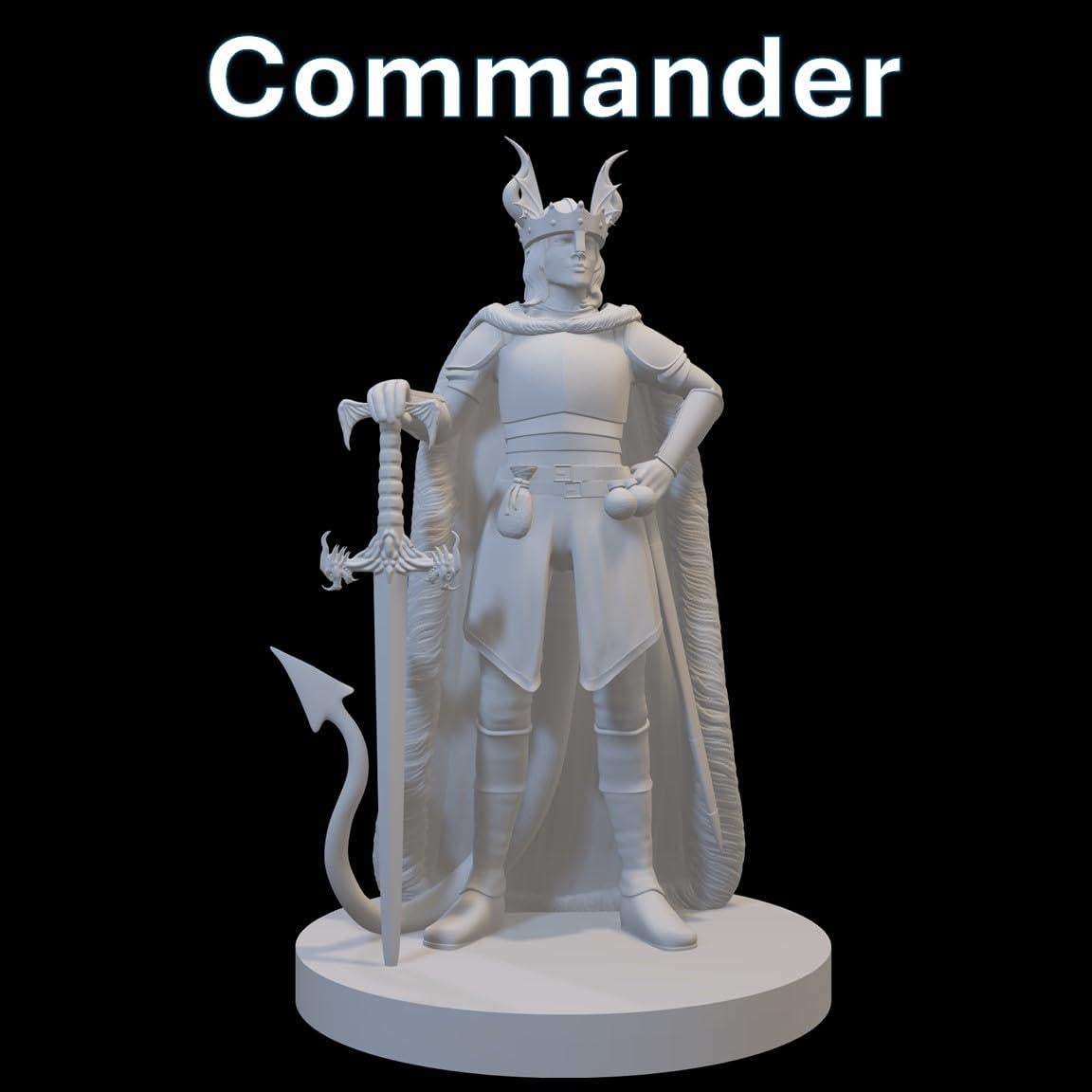 Conjunto de Miniaturas Guardia de la Ciudad 17 Piezas Resina 3D