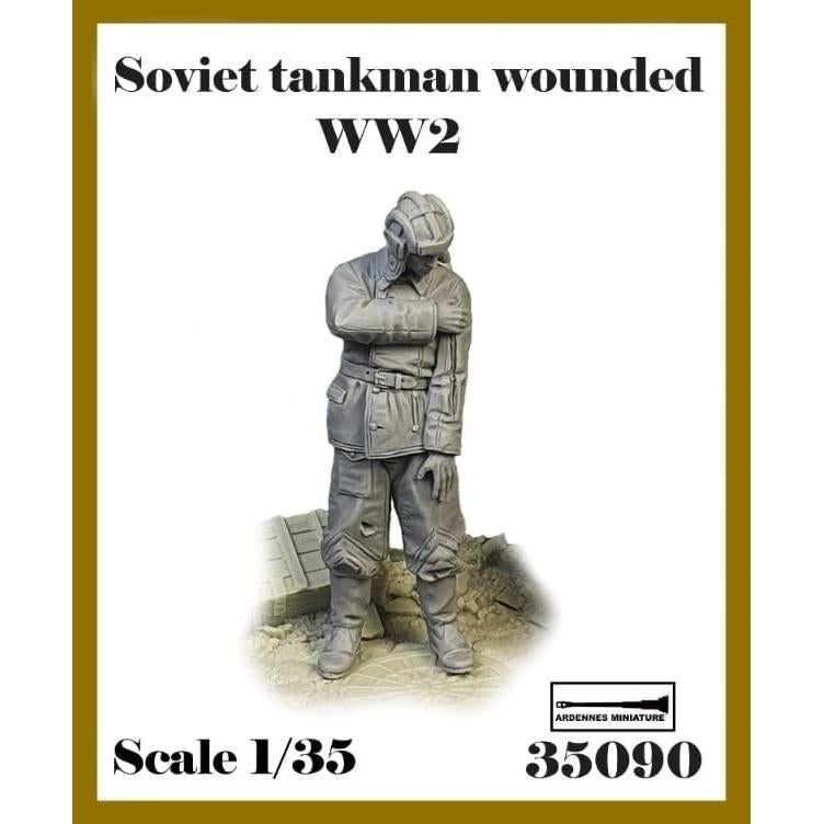 Kit de Resina Soldado Soviético Ardennes 1/35 Herido