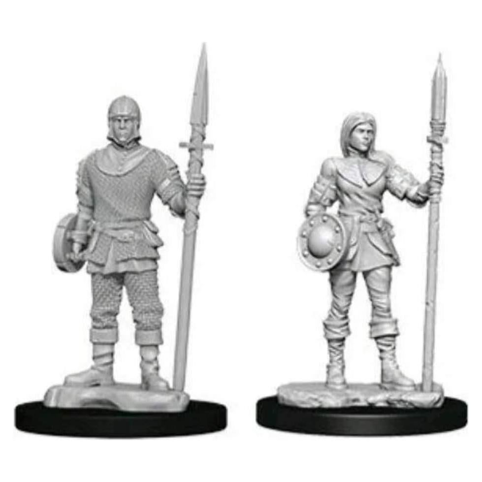 Miniaturas Sin Pintar WizKids Deep Cuts Ola 10 Guardias