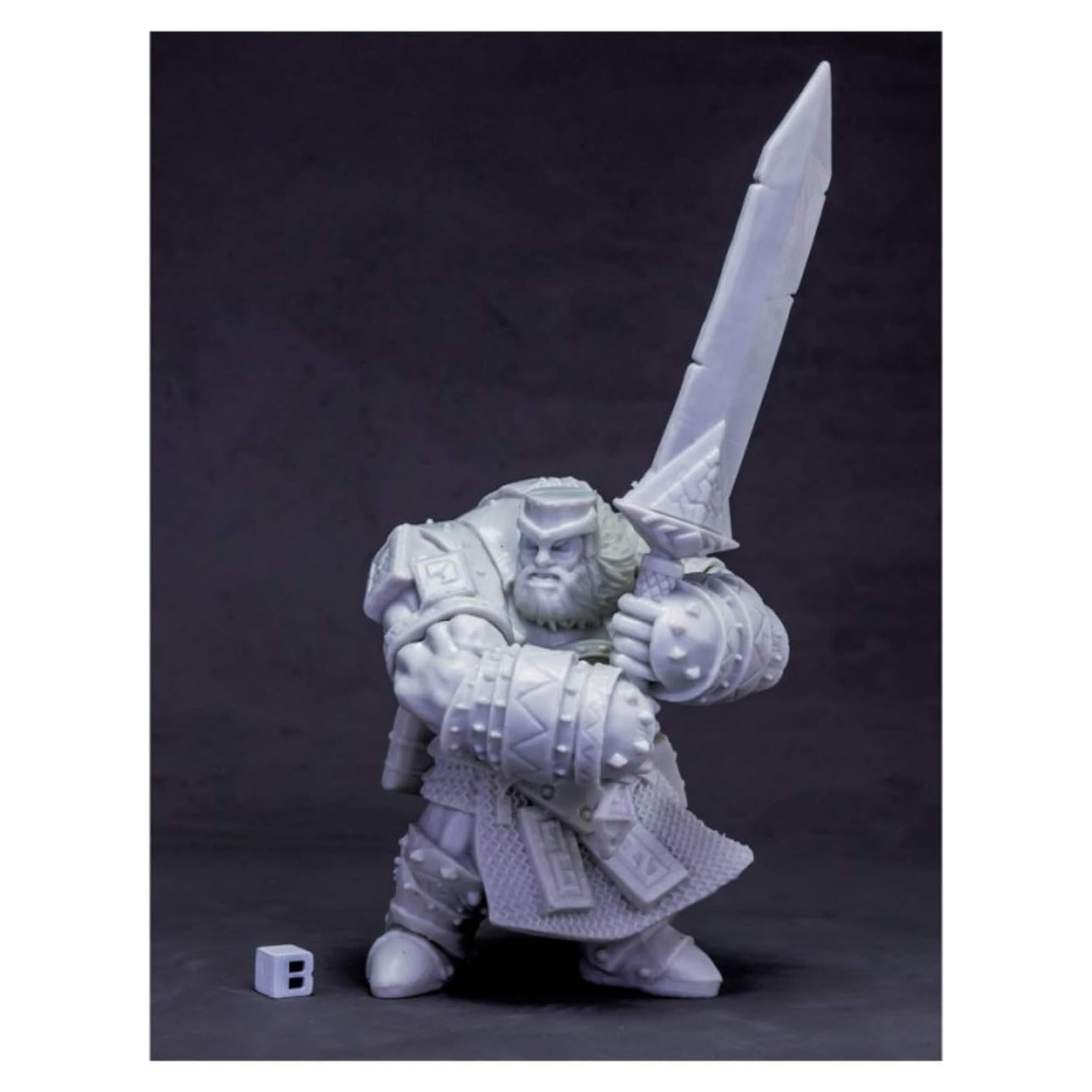 Miniatura Guerrero Gigante de Fuego Reaper 25mm Sin Pintar