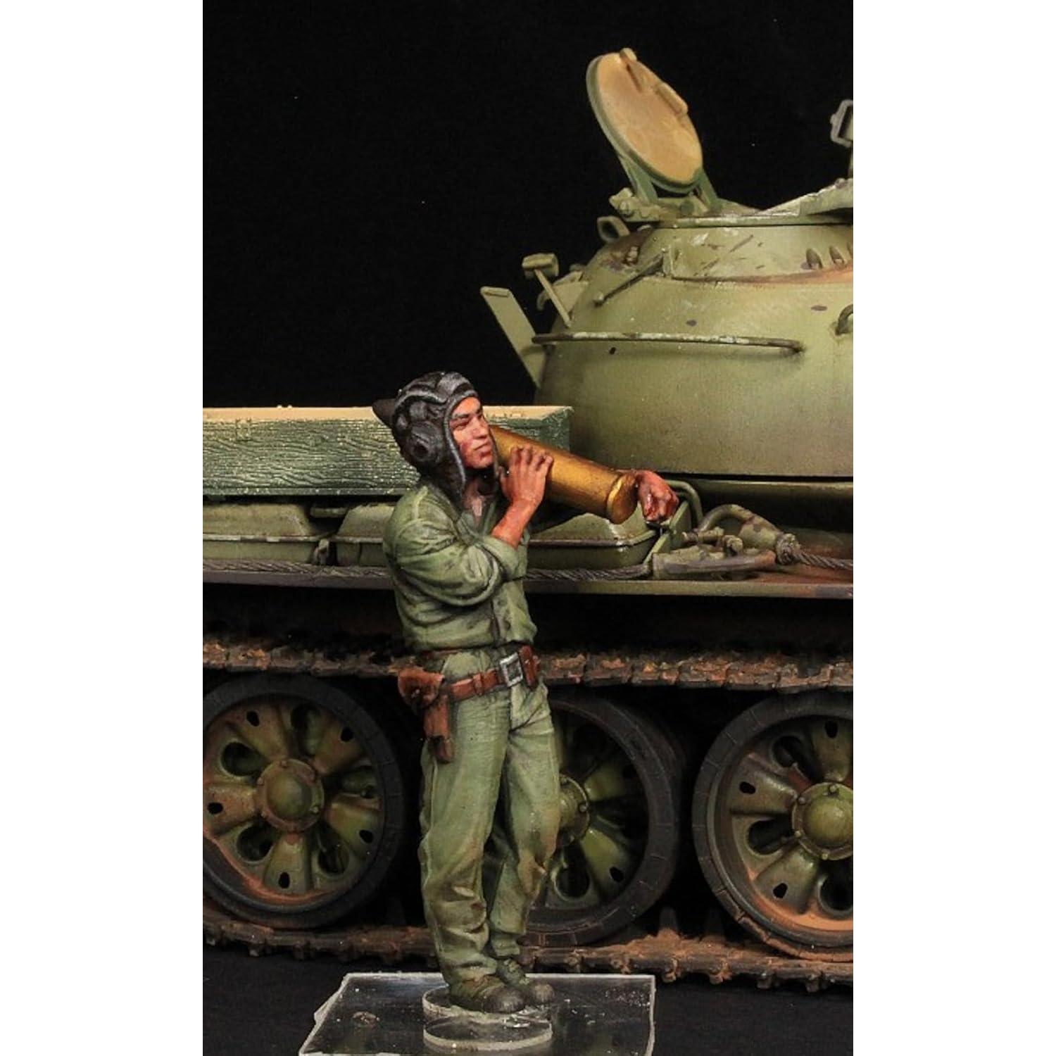 Kit de Resina 1/35 Paracel Miniatures Soldados NVA 5 Piezas