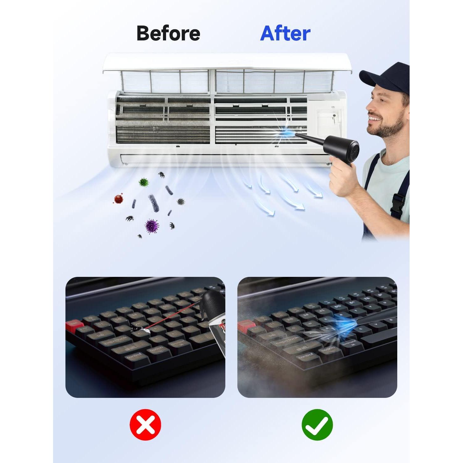 Soplador de Aire Comprimido Fulljion 3 Velocidades 51000RPM