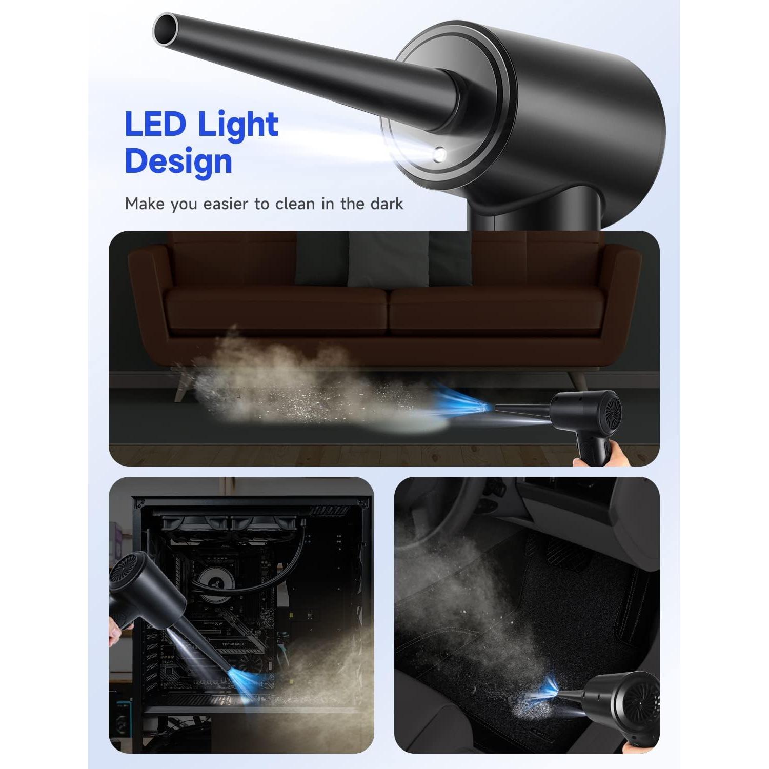 Soplador de Aire Comprimido Fulljion 3 Velocidades 51000RPM