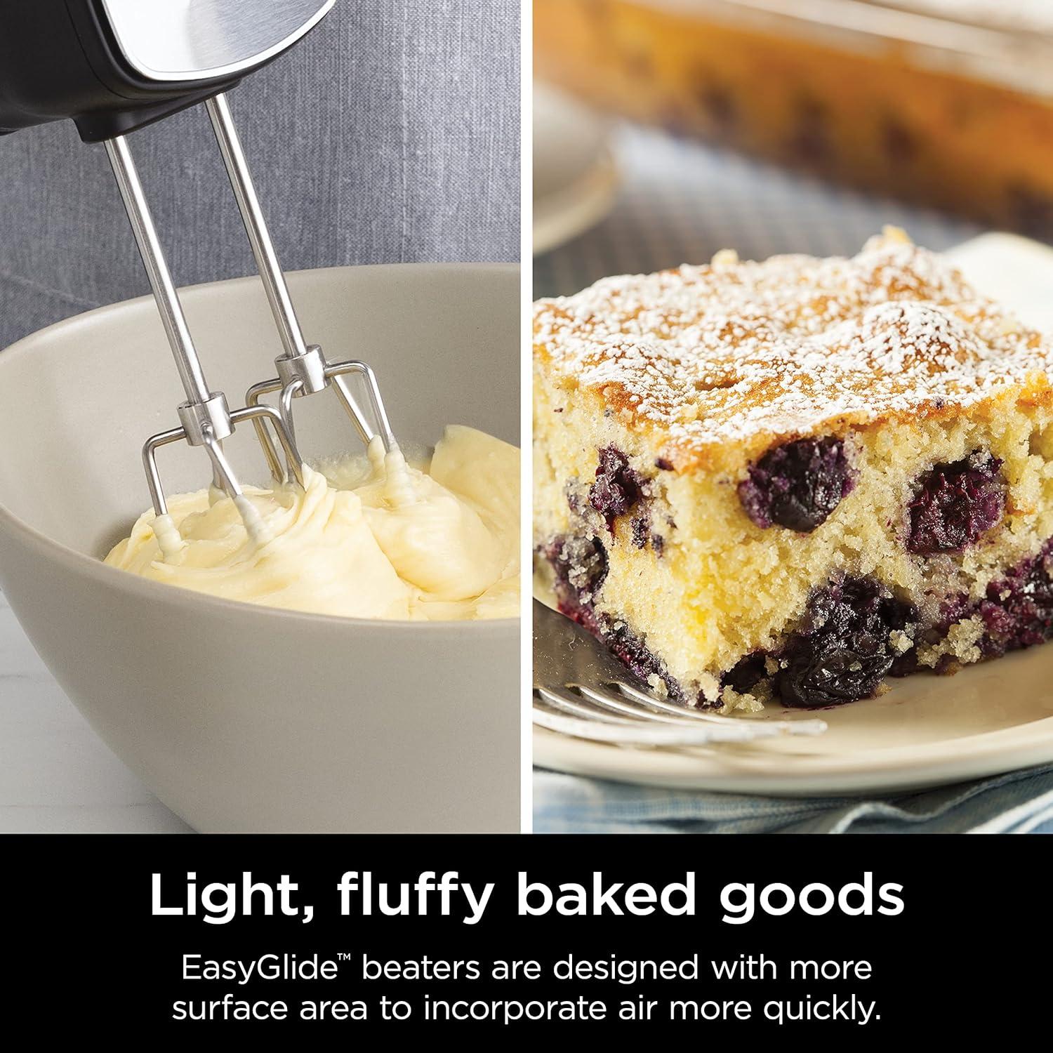 Batidora de Mano Ninja CI101, 750W, 5 Velocidades, Negro