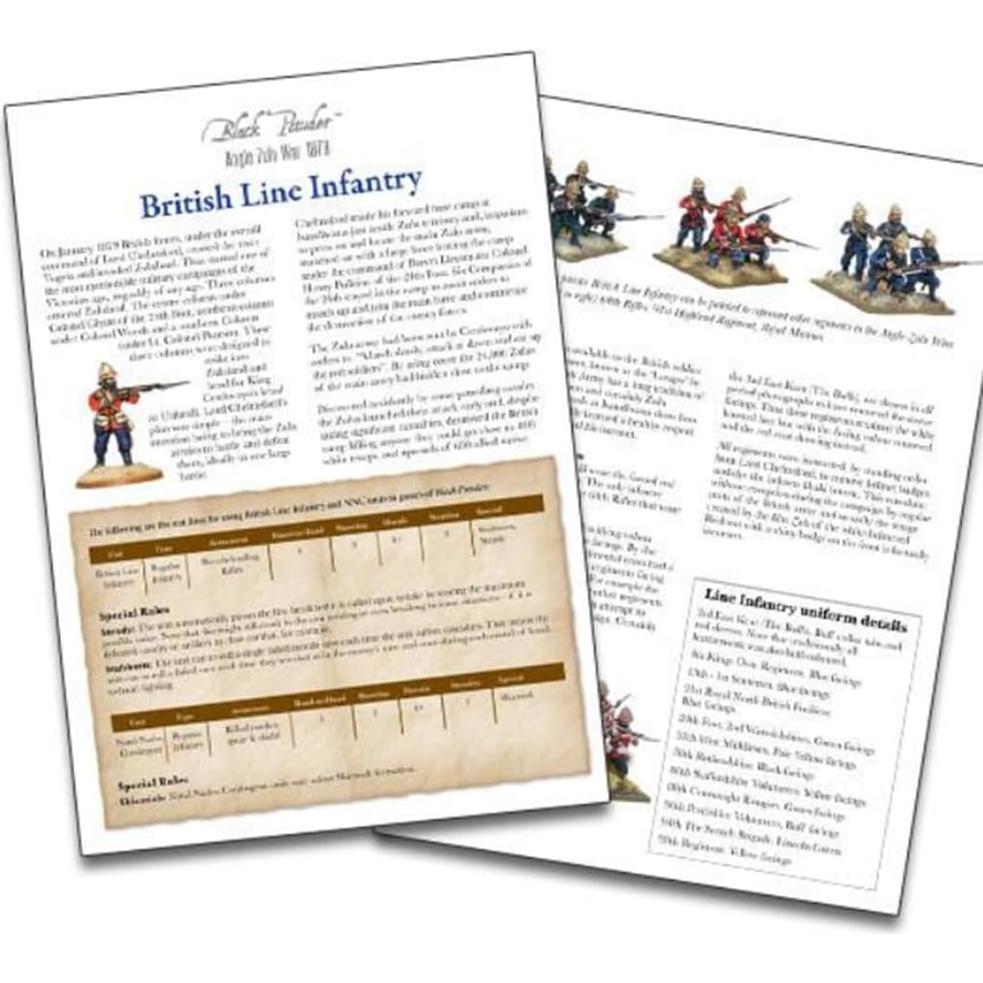 Kit de modelo plástico Regimiento Infantería Británica Warlord 302014601