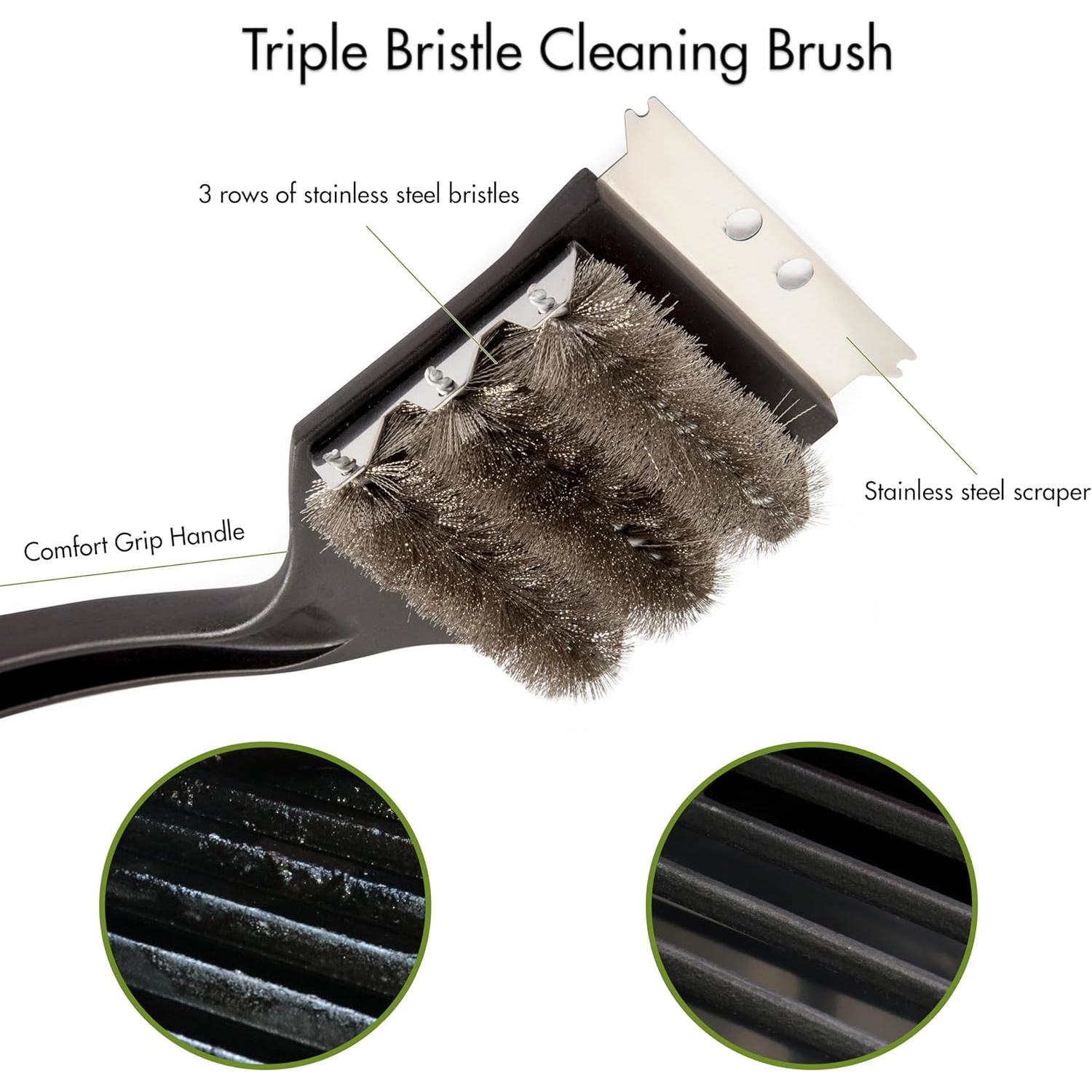 Cepillo de limpieza Cuisinart CCB-100 45,72 cm acero inoxidable