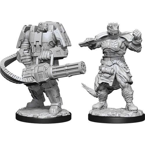 Miniatura Vesk Soldier Starfinder Merch 27.7x40.7x39.7cm