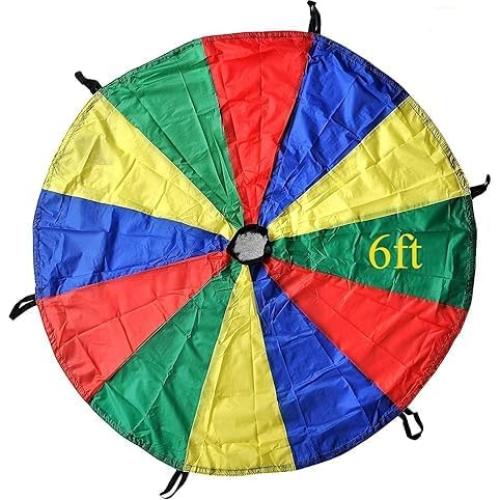 Paracaídas GSI 6 Pies para Niños - Juego Cooperativo