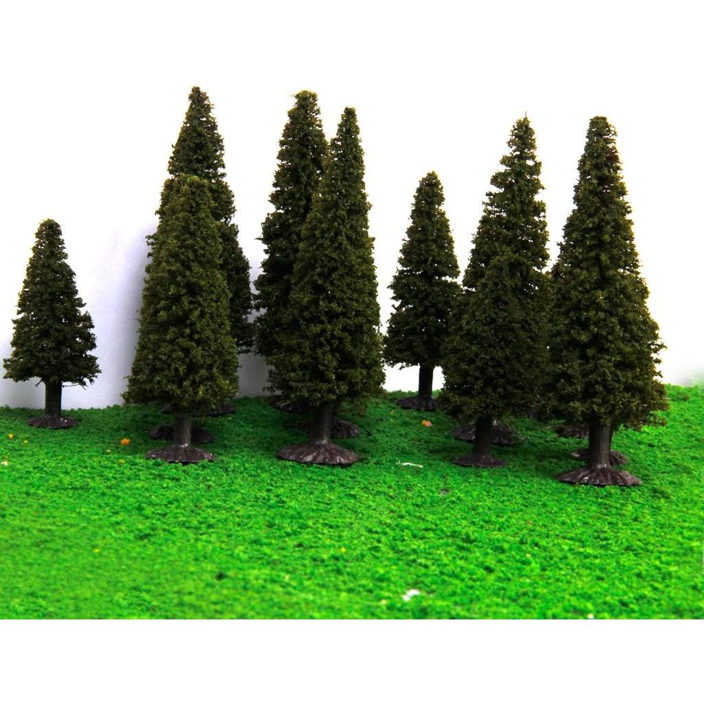 15 Árboles de Cedro Modelo Paisaje Verde Genérico