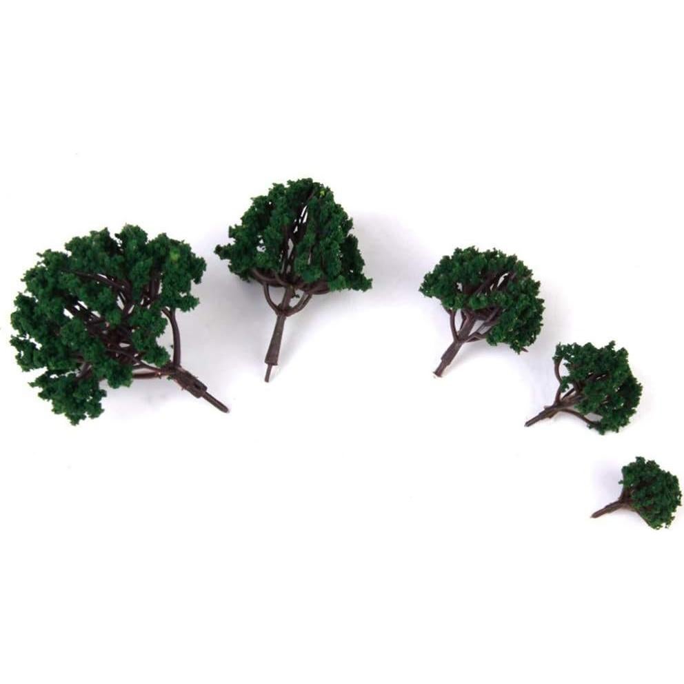 Conjunto 20 Árboles Modelo Paisaje Ferrocarril Angoily