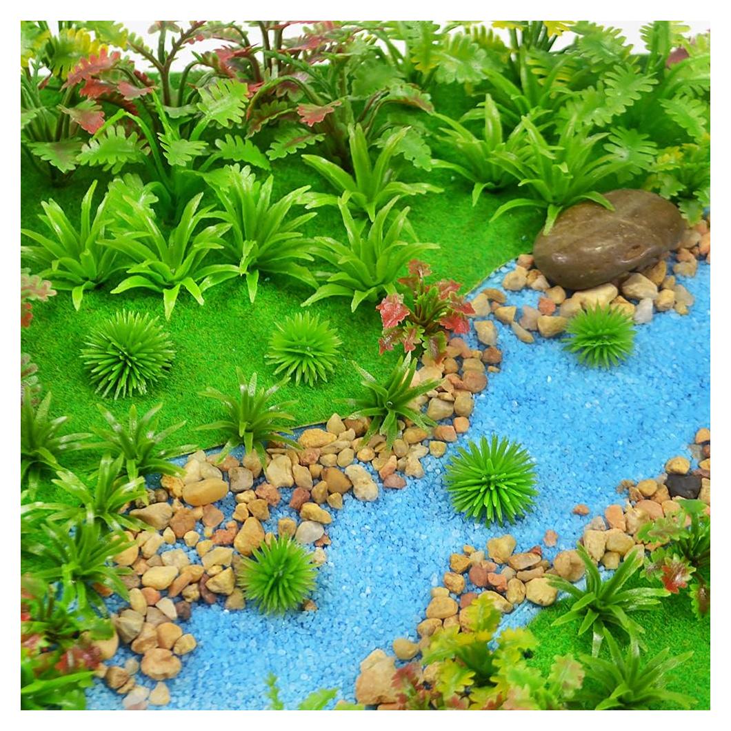 100 Árboles Miniatura MOMOONNON para Diorama y Ferrocarril