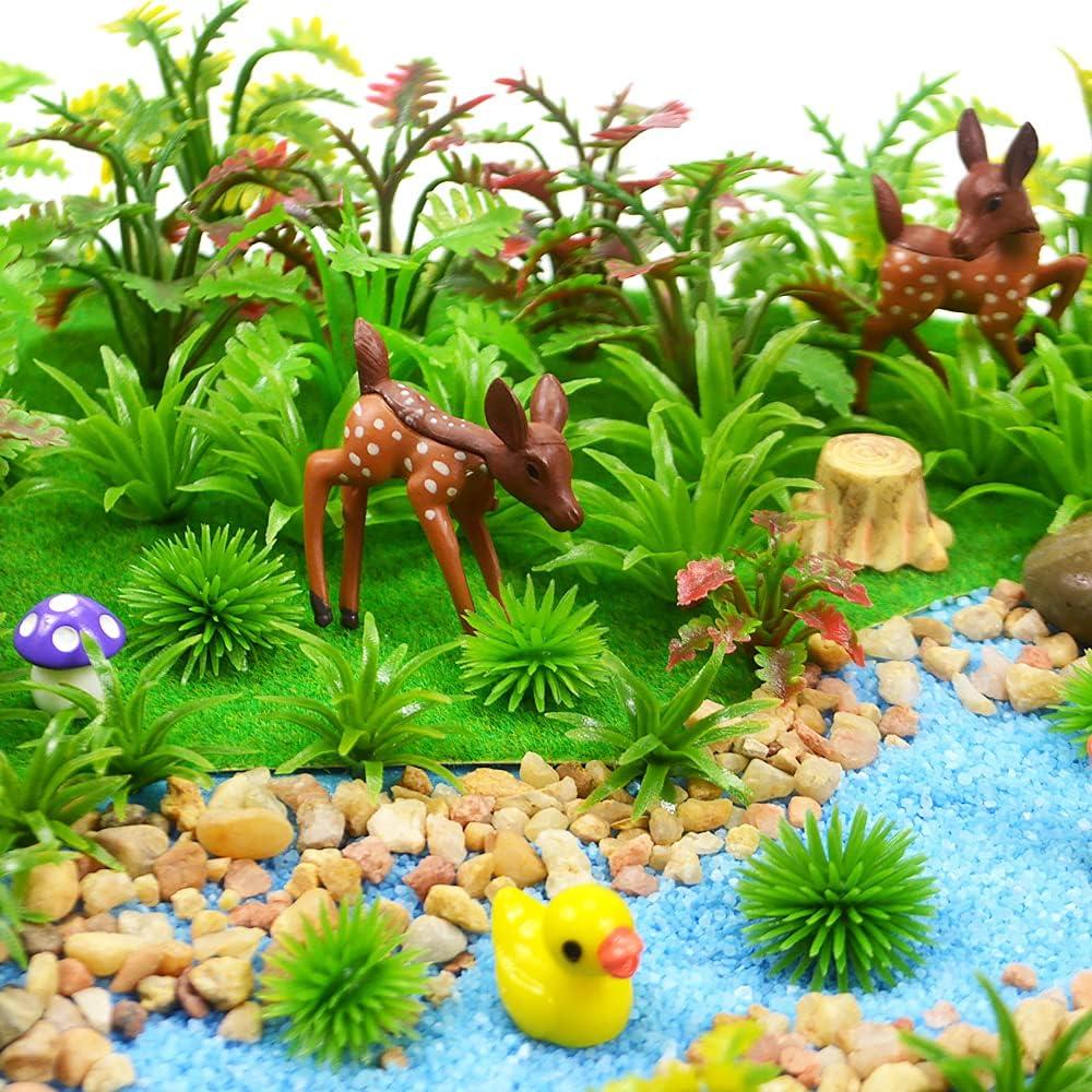 100 Árboles Miniatura MOMOONNON para Diorama y Ferrocarril