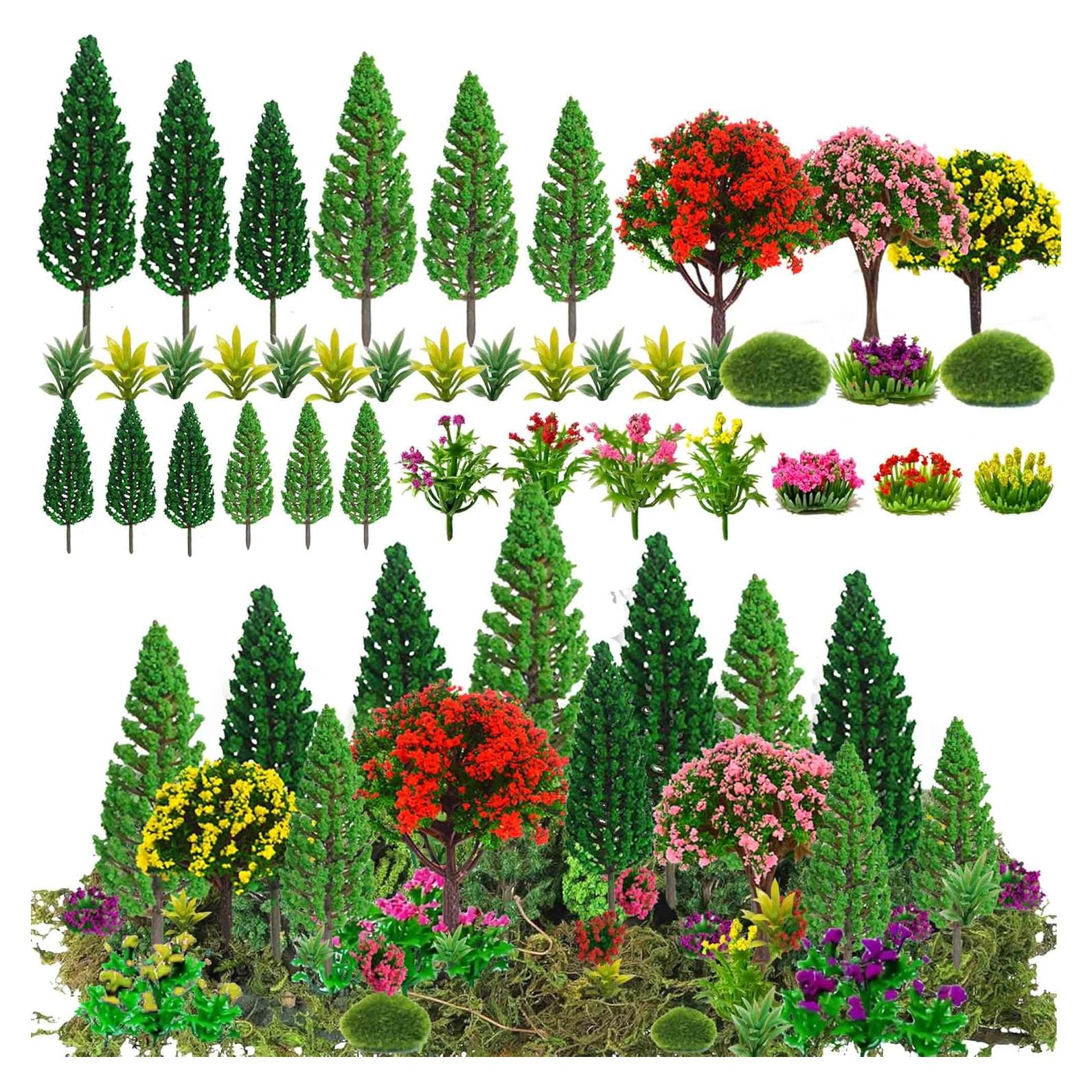 32 Piezas Árboles Artificiales Zofusaier para Diorama