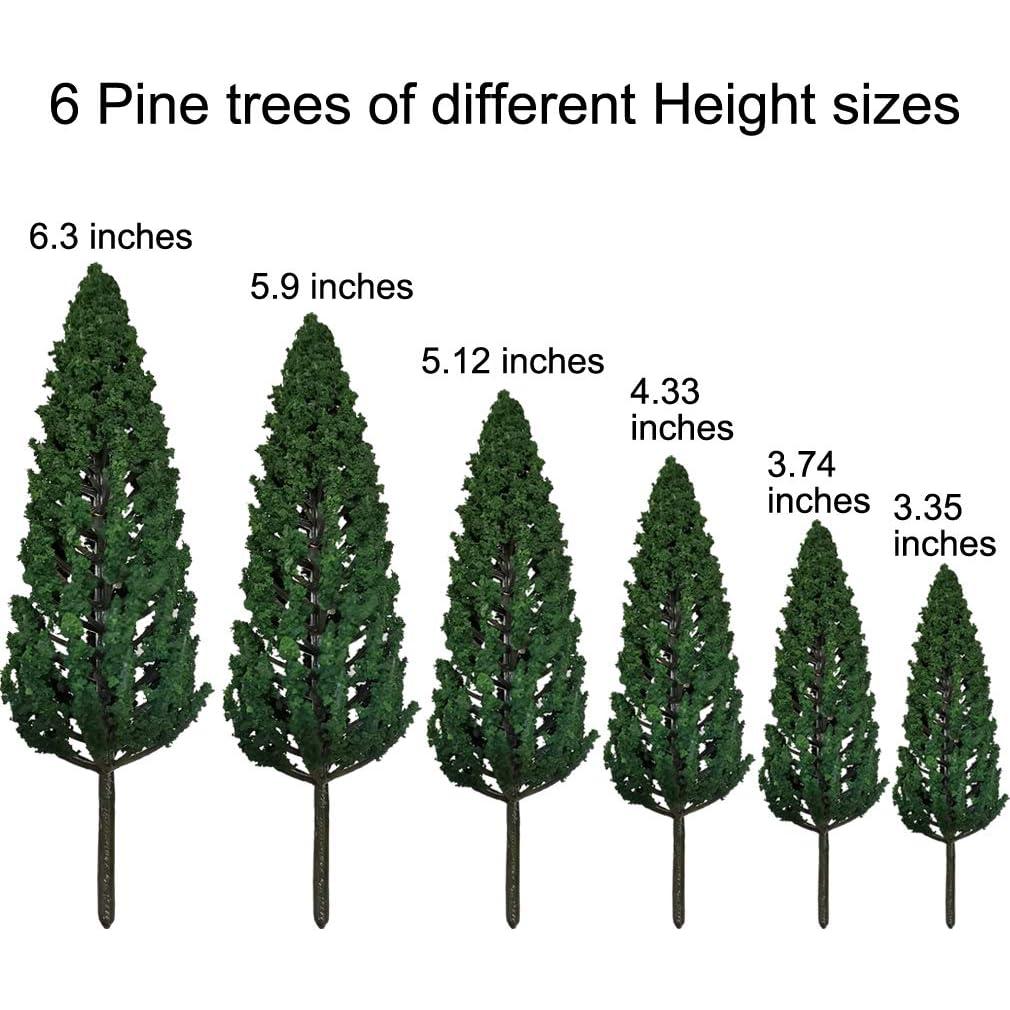 Conjunto Escenografía Tren Hobby AnyBack 14 Árboles Miniatura