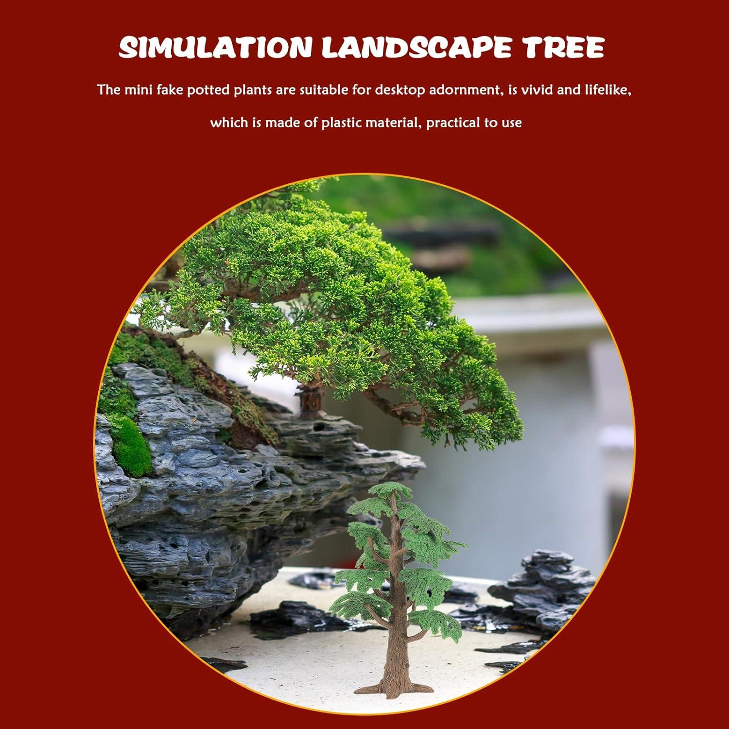 Mini Árbol de Pino Kisangel 24x9.5x7cm Decoración