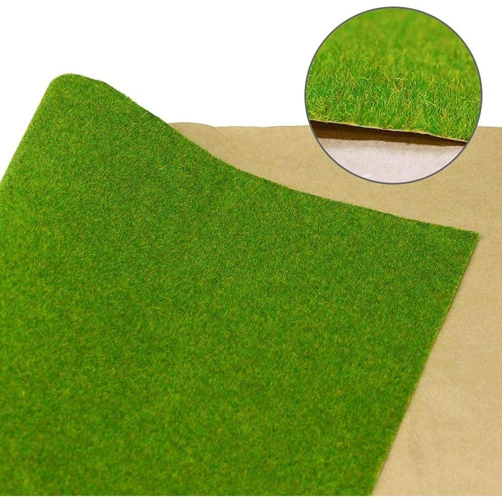 Alfombra Césped Artificial Evemodel 40x100cm Verde Decoración