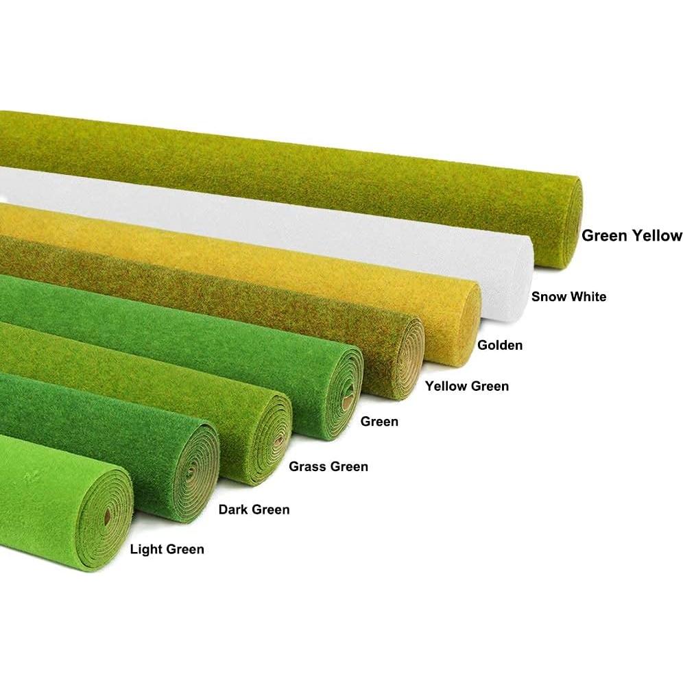 Alfombra Césped Artificial Evemodel 40x100cm Verde Decoración