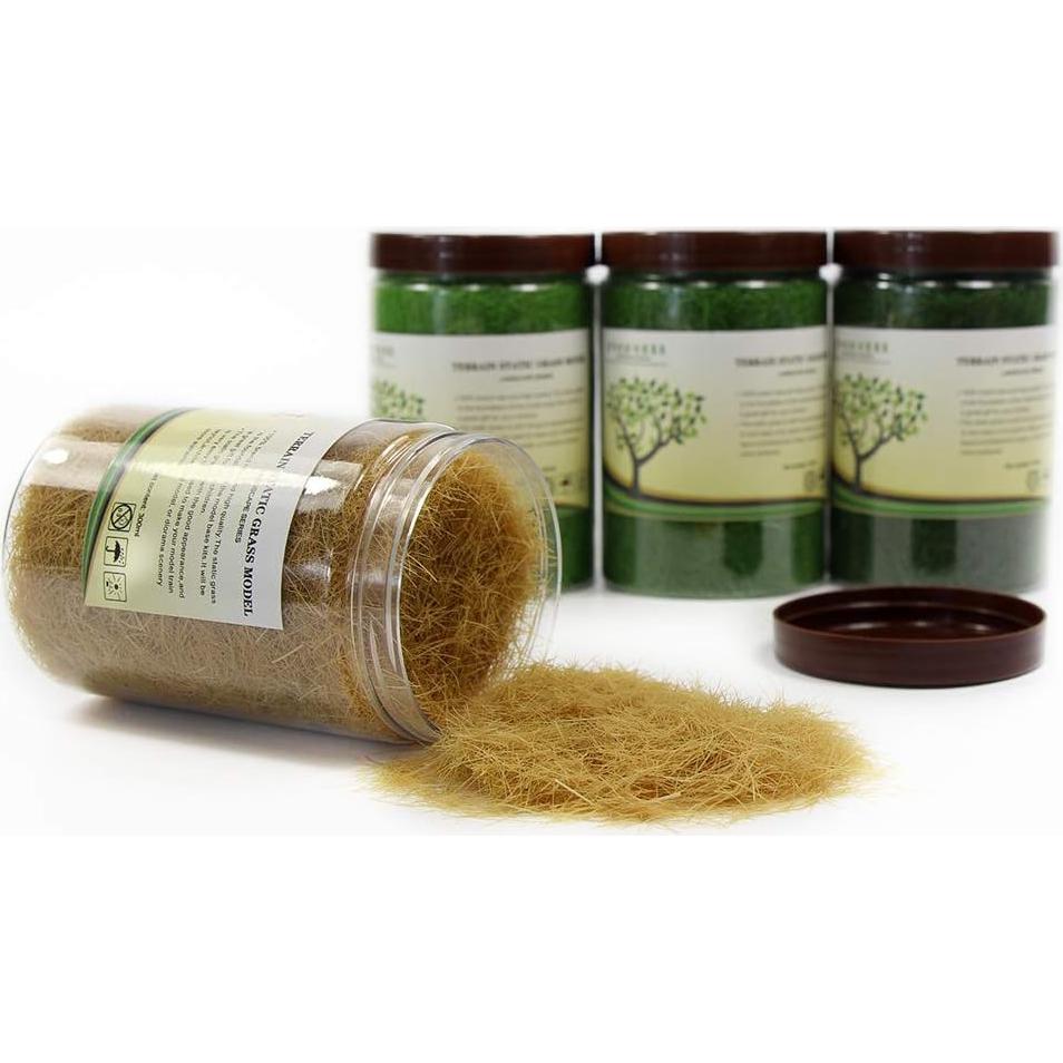 Césped Estático Evemodel 4x300ml 12mm Verde y Amarillo