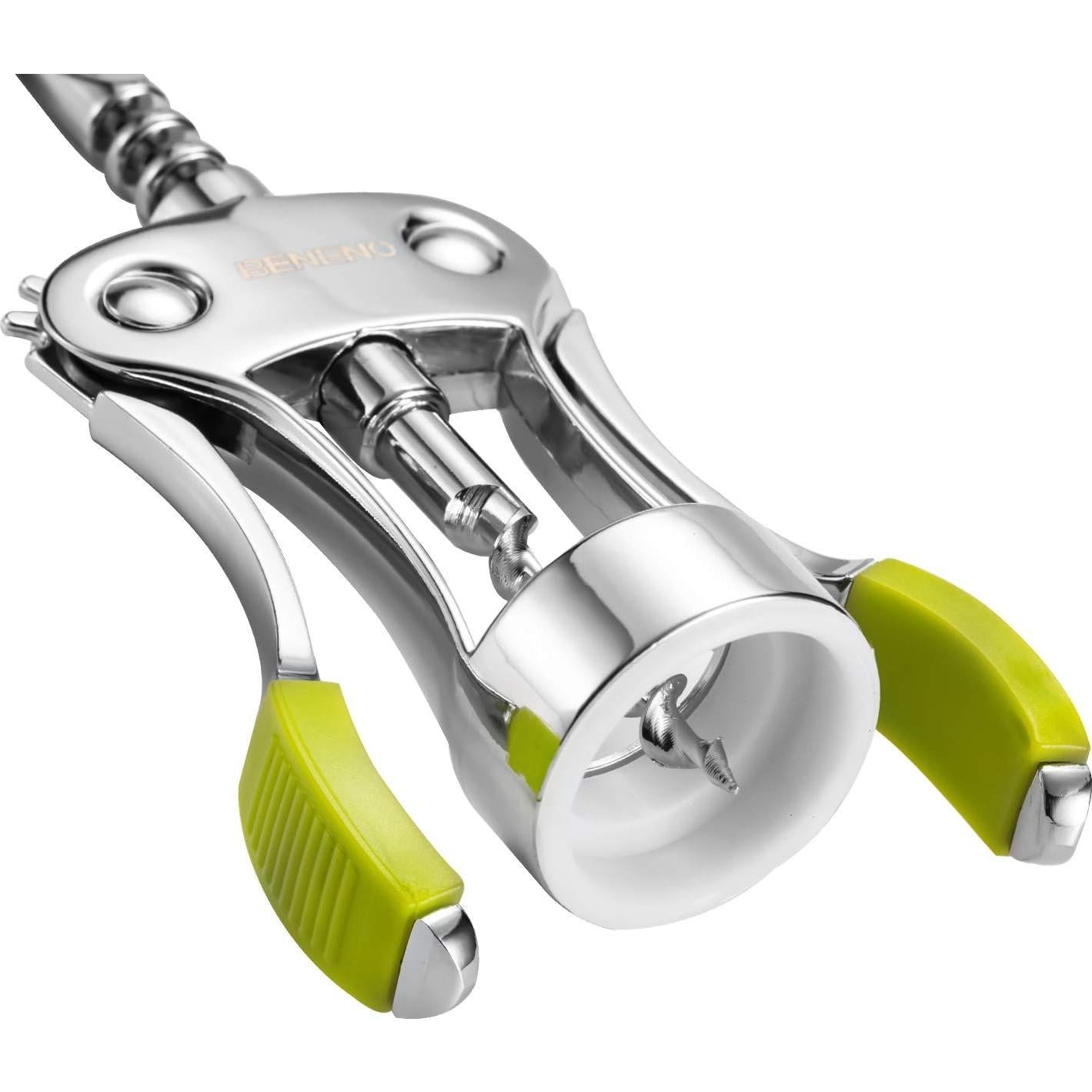 Abridor de Vino Beneno K1O3 Sacacorchos de Ala Verde