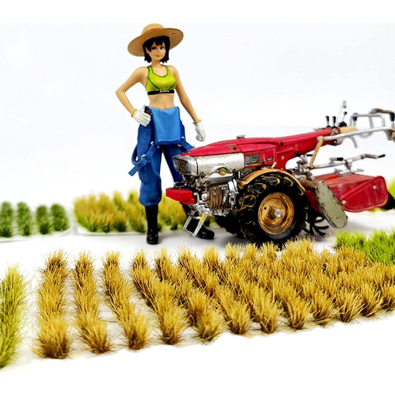 Kit 208 PCS Hierba Estática Wodima para Dioramas 25.4x20.3 cm