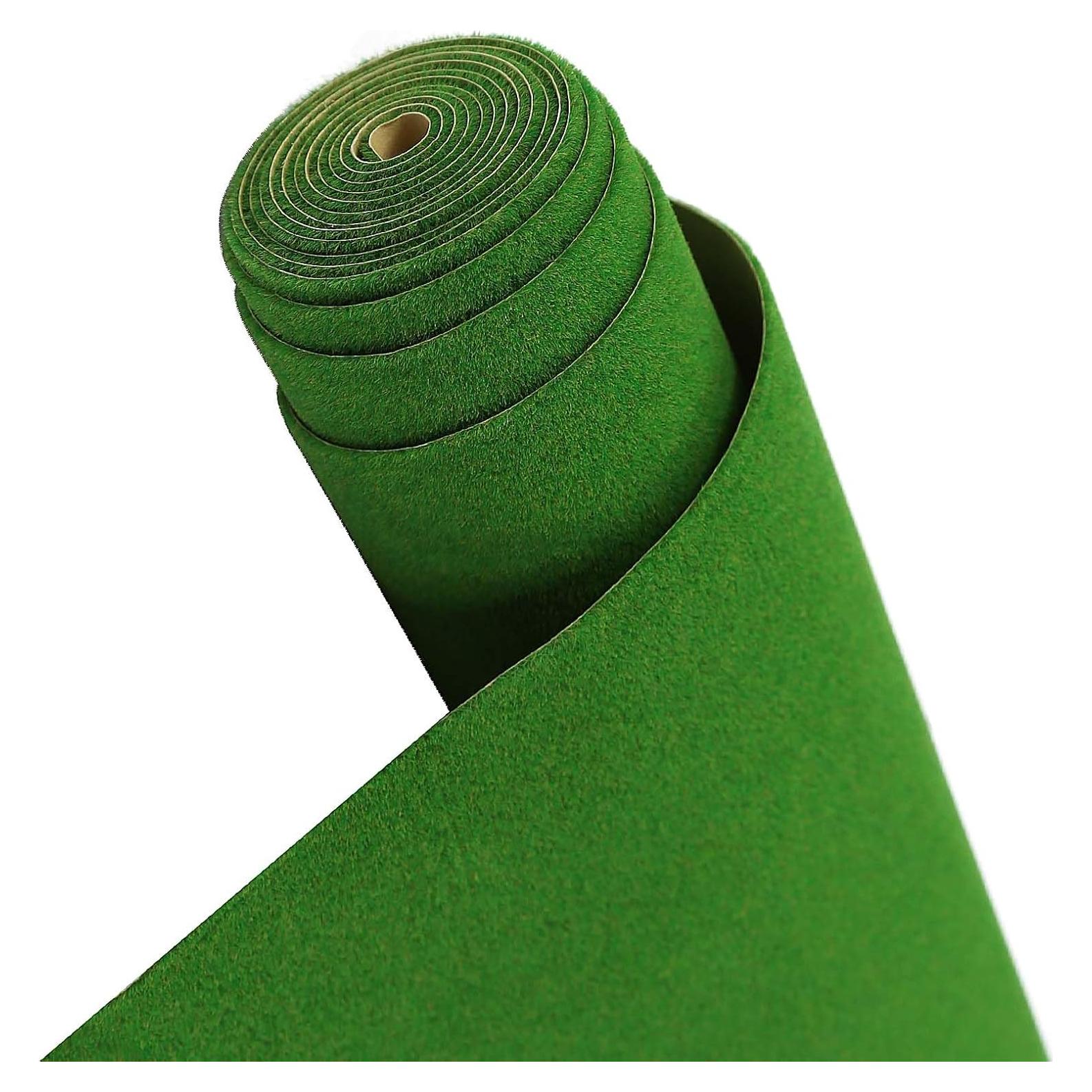 Alfombra Césped Artificial 40x200cm EVEMODEL Verde DIY