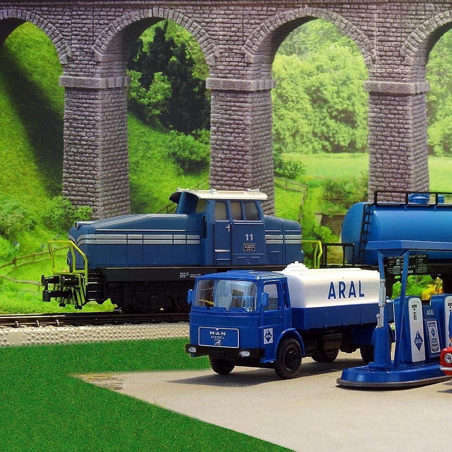 Alfombra Césped Artificial 40x200cm EVEMODEL Verde DIY