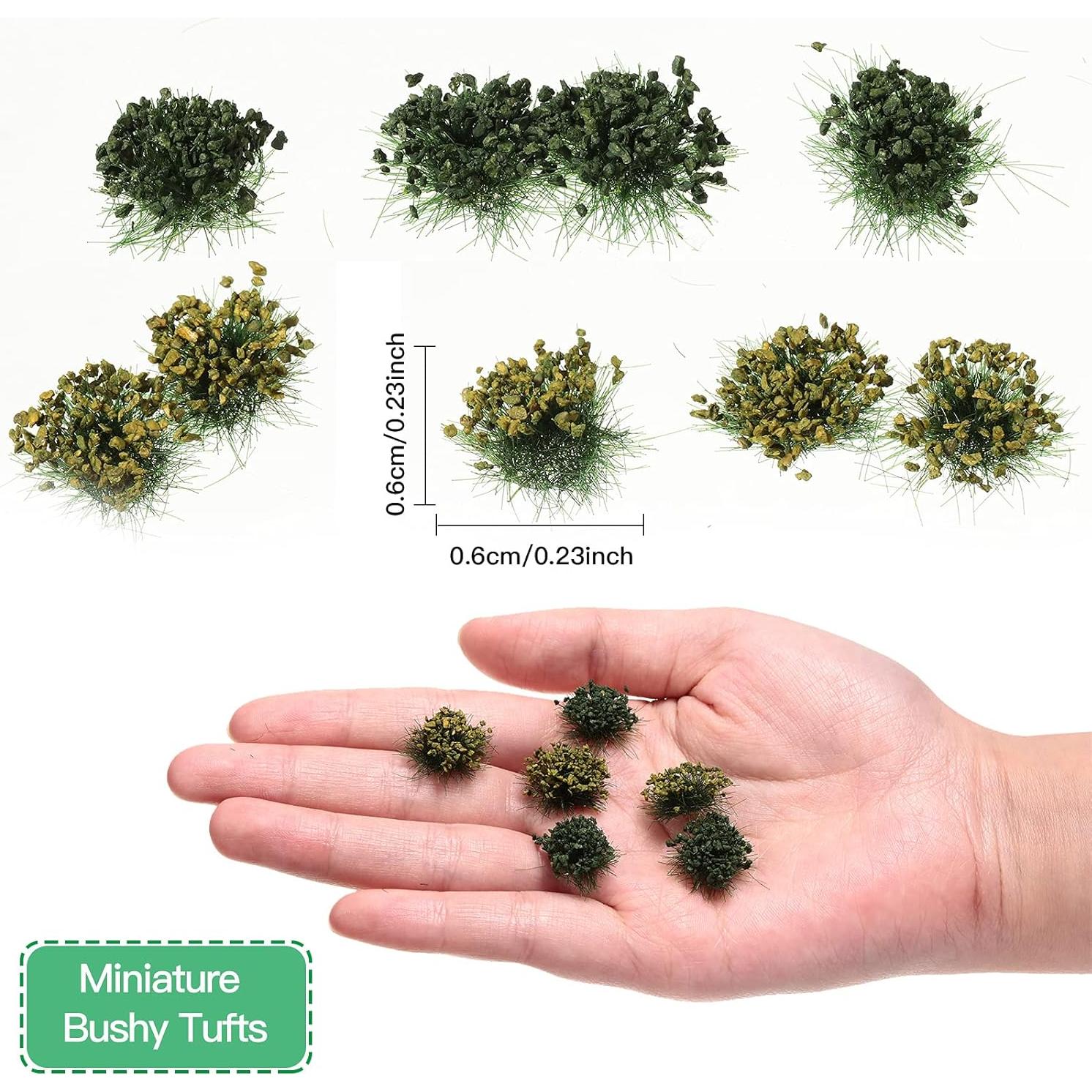 Kit de Diorama de Arbustos Miniatura Honoson 56 Piezas