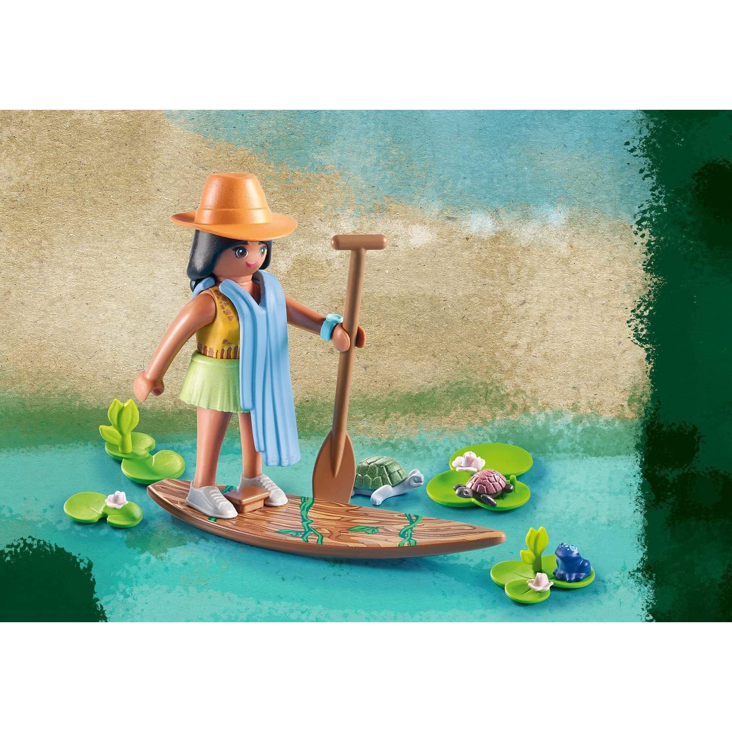 Playmobil Wiltopia - Tour en kayak con delfines de río