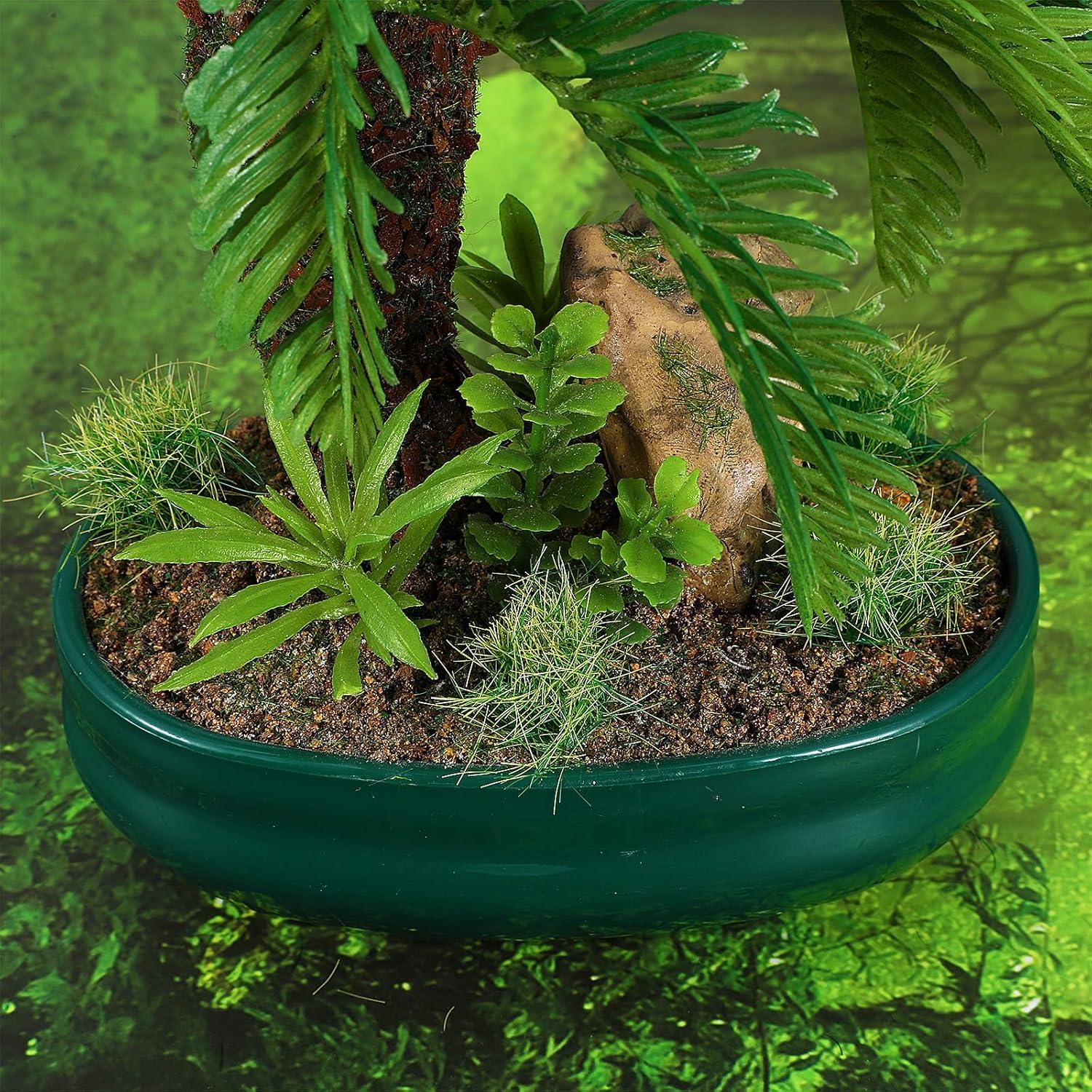 Hierba Estática Lusofie 20Pcs Verde Otoñal para Dioramas