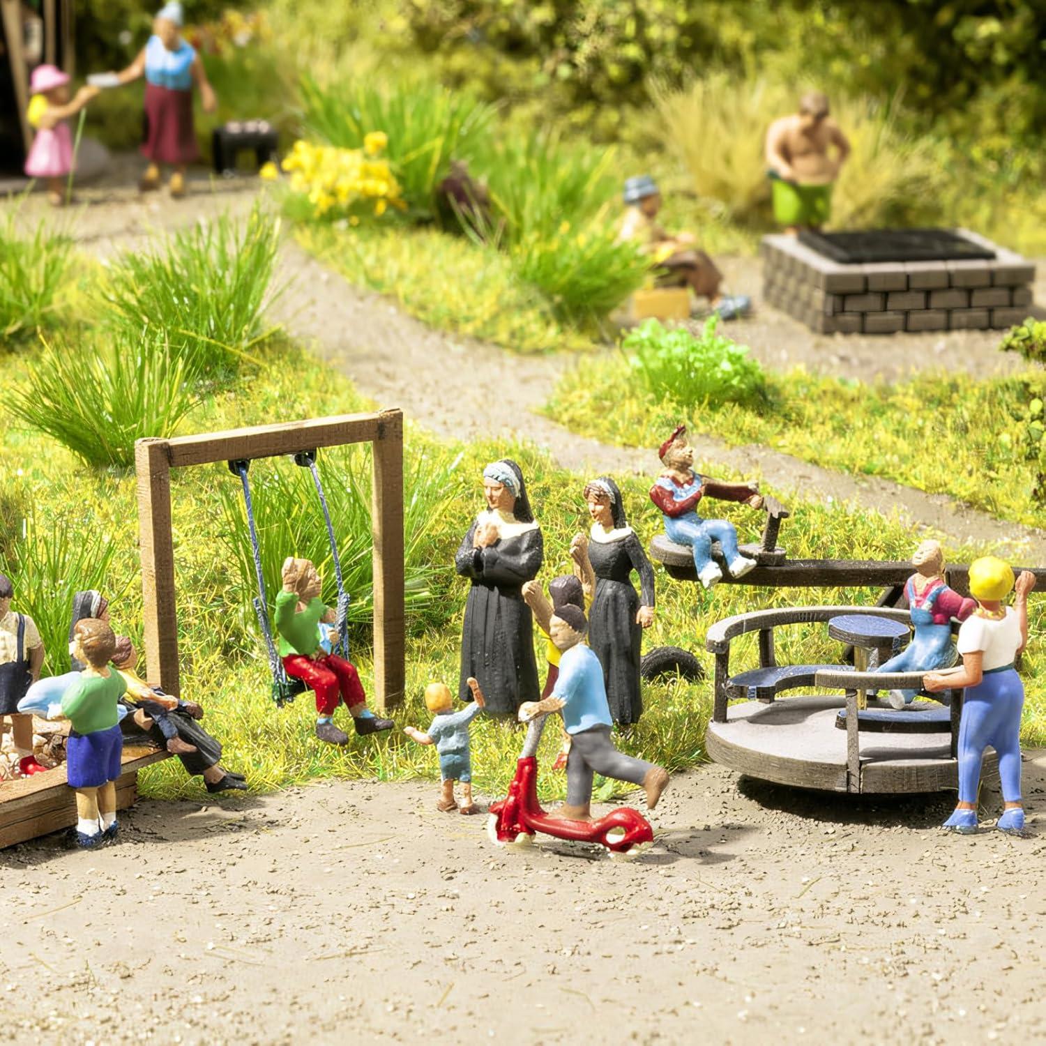 Warmtree 80 Piezas Hierba Estática Verde para Dioramas