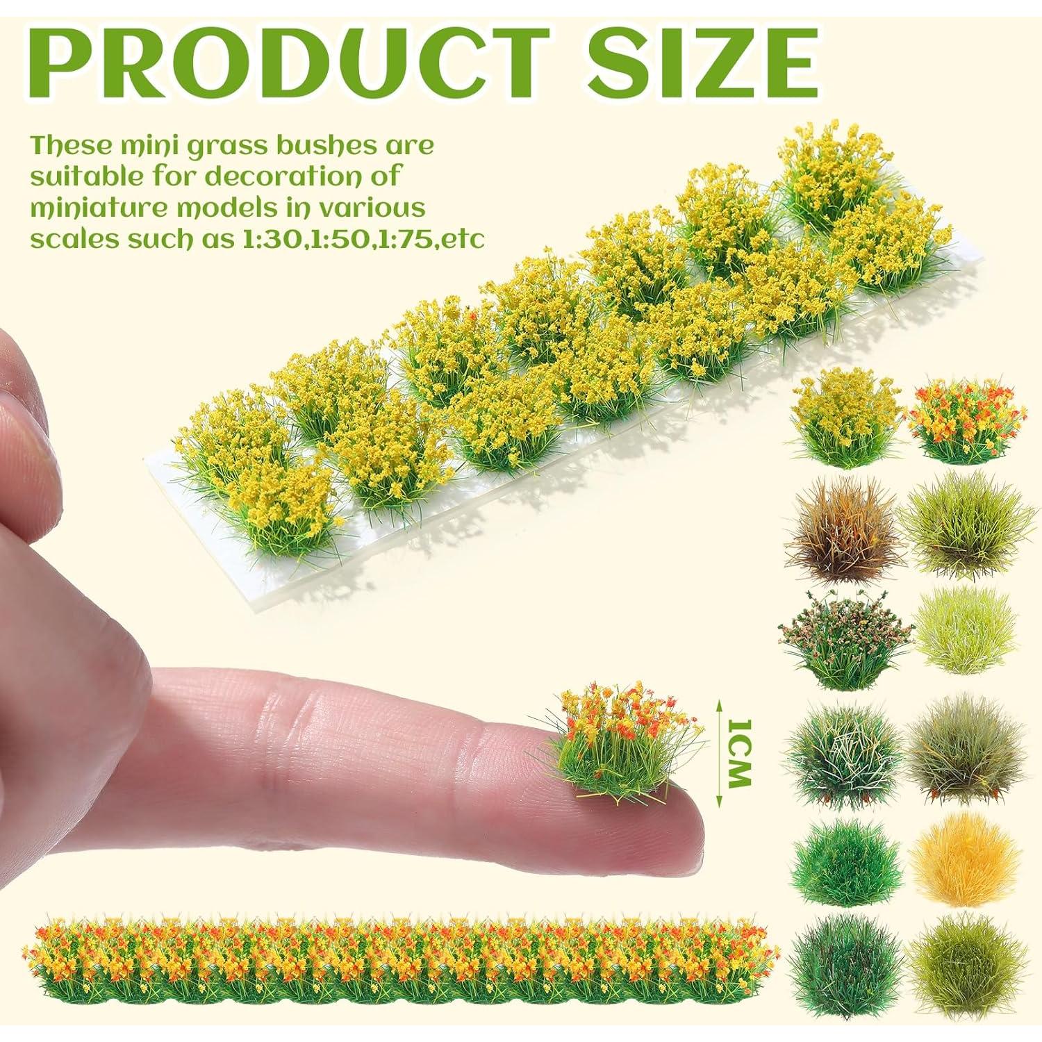 201 Piezas Terreno Miniatura Hierba Estática CraftyDream