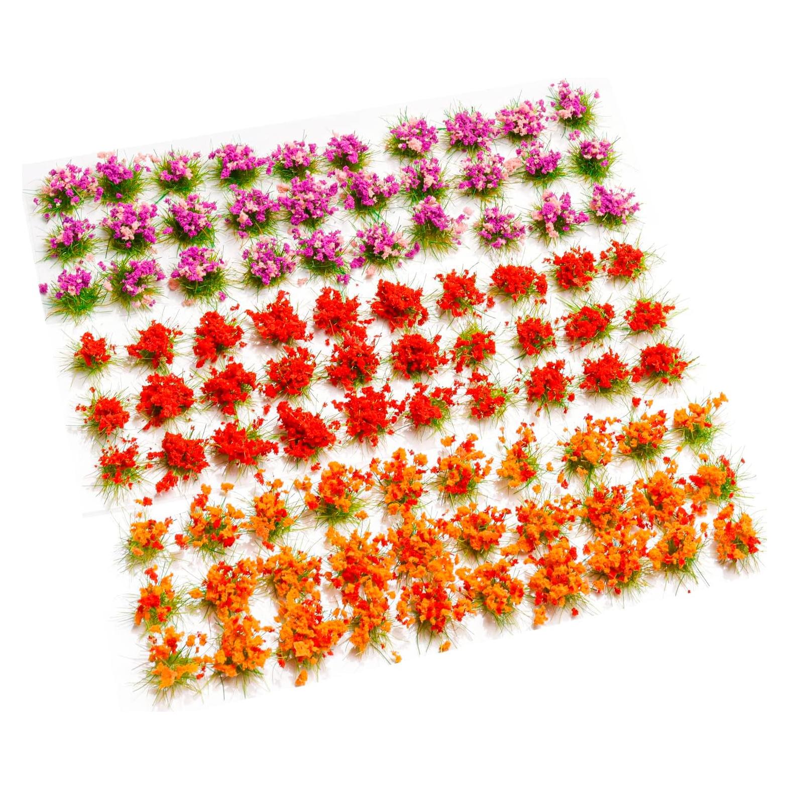 Clúster de Flores Miniatura 90 Pcs Warmtree para Dioramas