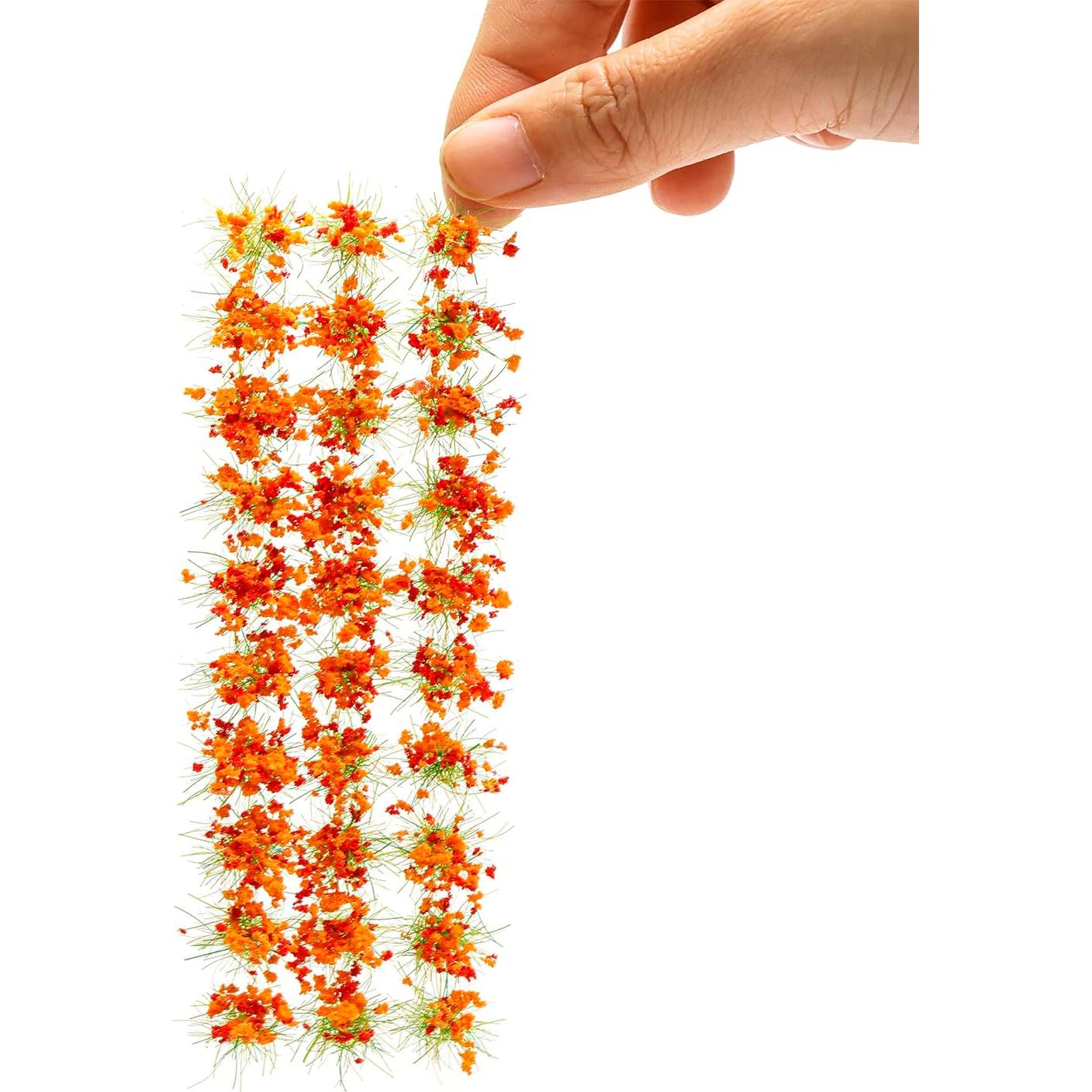 Clúster de Flores Miniatura 90 Pcs Warmtree para Dioramas