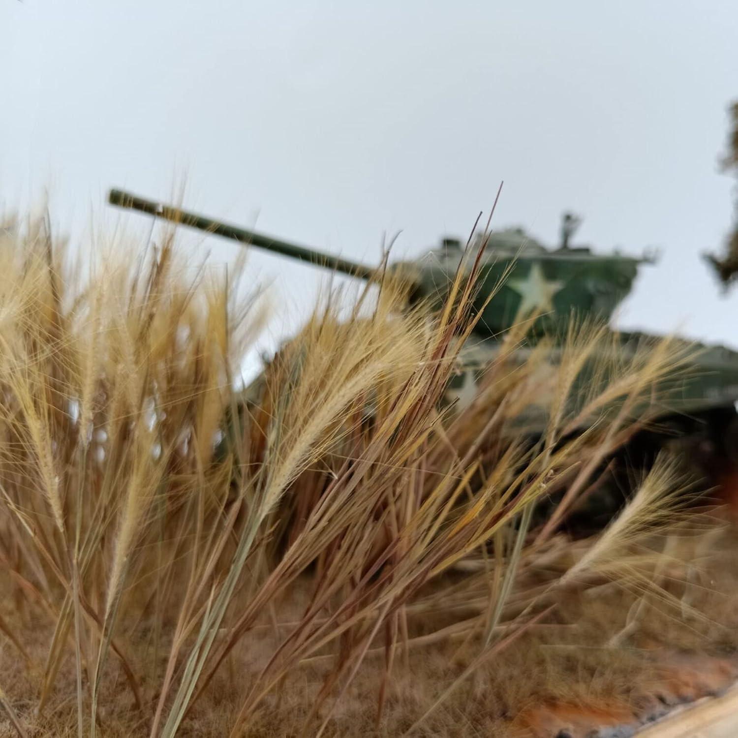 Césped Estático Cayway Modelo Trigo para Dioramas 10x10 cm