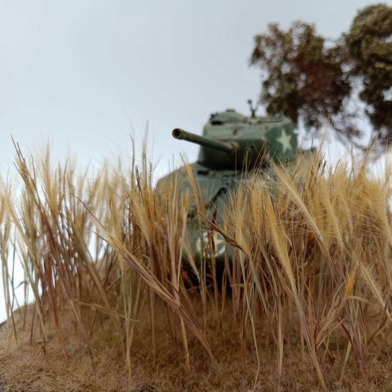 Césped Estático Cayway Modelo Trigo para Dioramas 10x10 cm