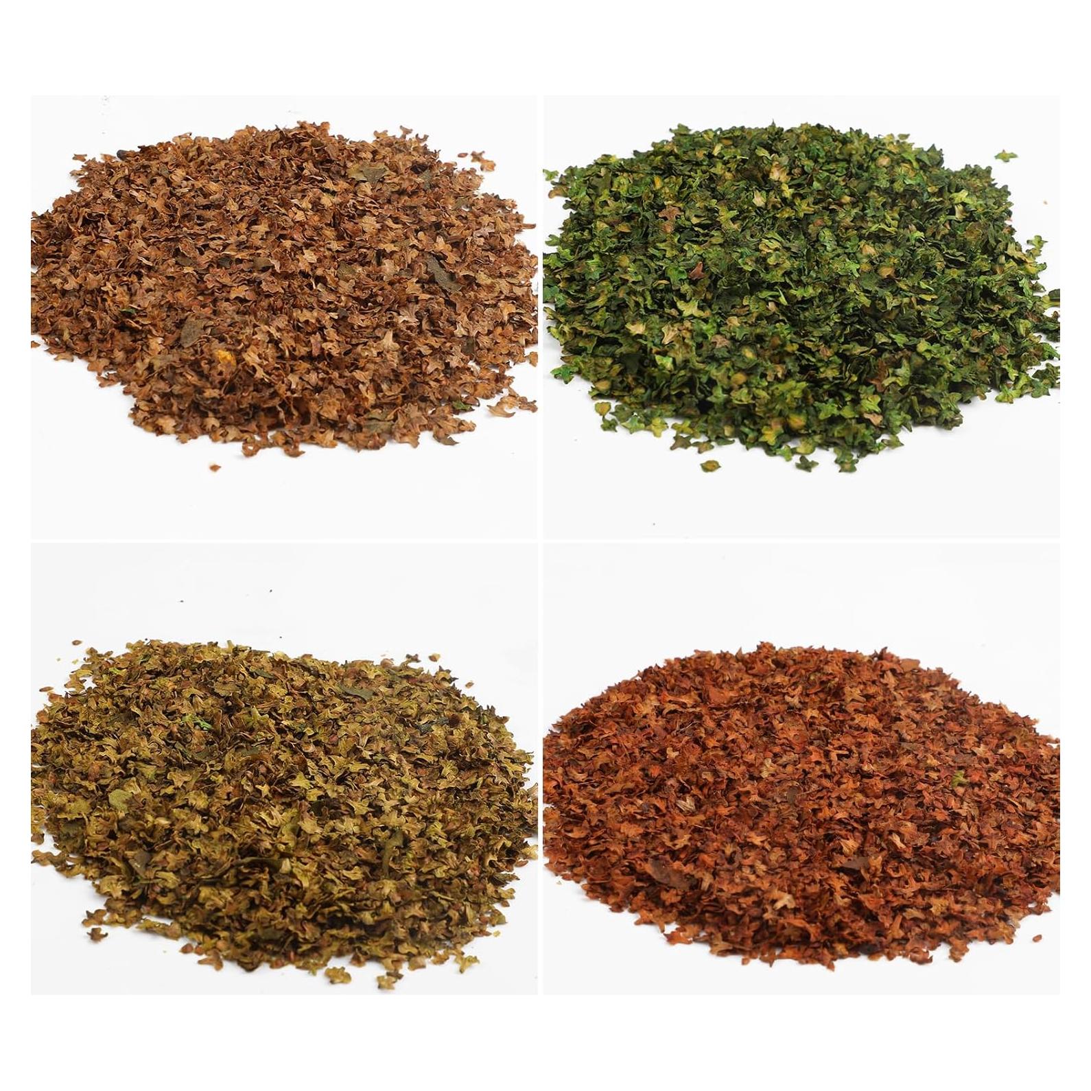 Hojas Miniatura Realistas FOIMAS para Diorama y Jardín de Hadas