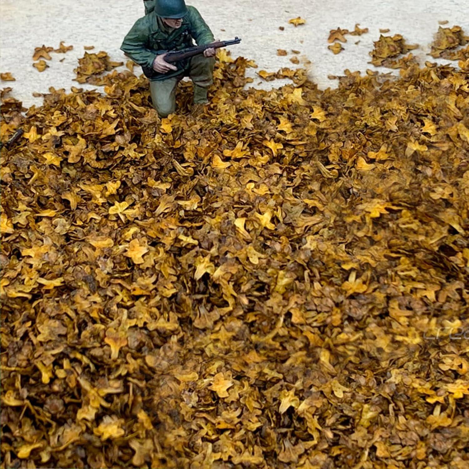 Hojas Miniatura Realistas FOIMAS para Diorama y Jardín de Hadas