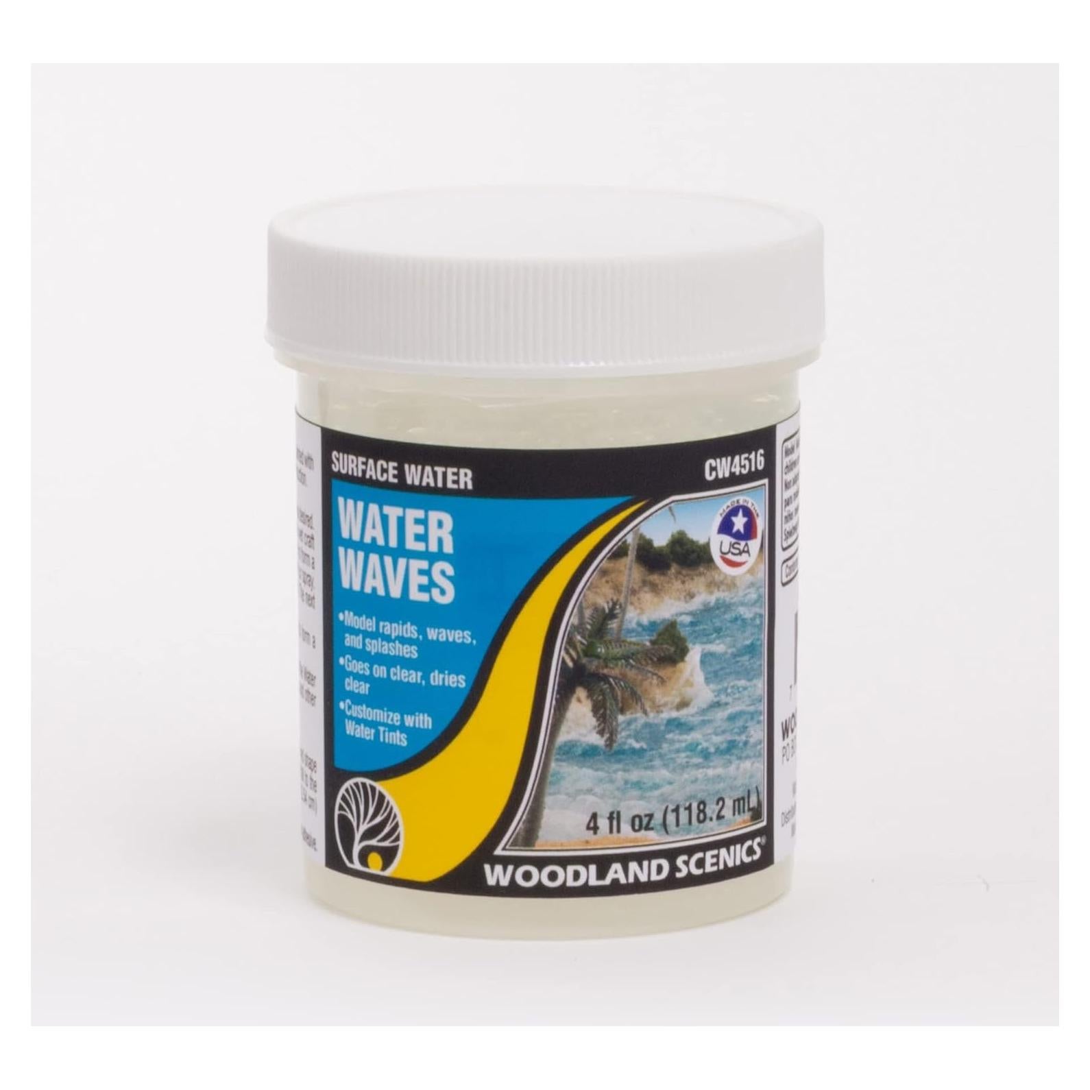 Agua Superficial Woodland Scenics 118.3 ml - Olas de Agua