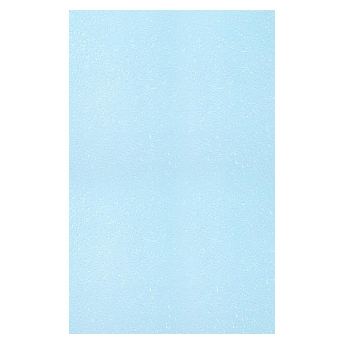 MECCANIXITY PVC Ripple Water Sheet Miniature Roof Tiles Mini Dolls Houses Set for DIY Model Dolls Houses Garden Sand Table Light Blue Lake Pattern 55x35cm/2.16x1.38