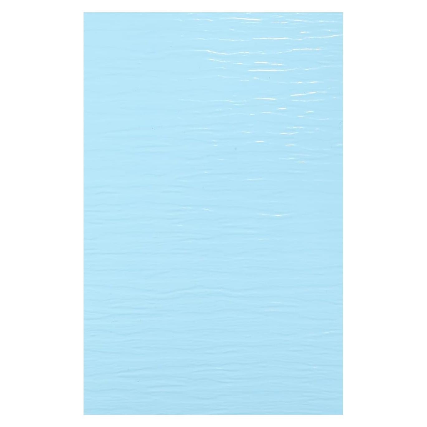 Hoja de Agua Ripple MECCANIXITY PVC Azul 33x22cm